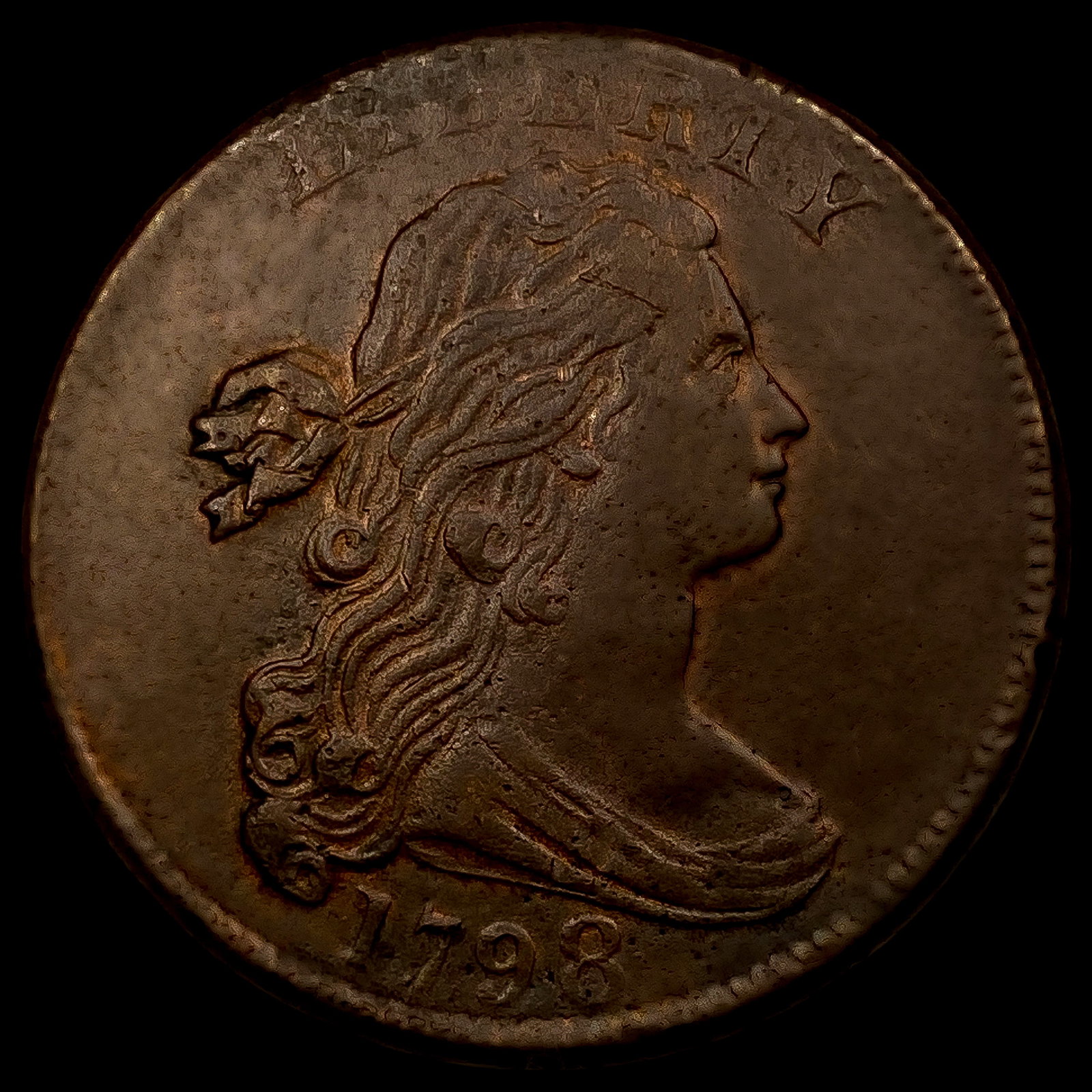 1798 Draped Bust Large Cent: 1798 Draped Bust Large Cent