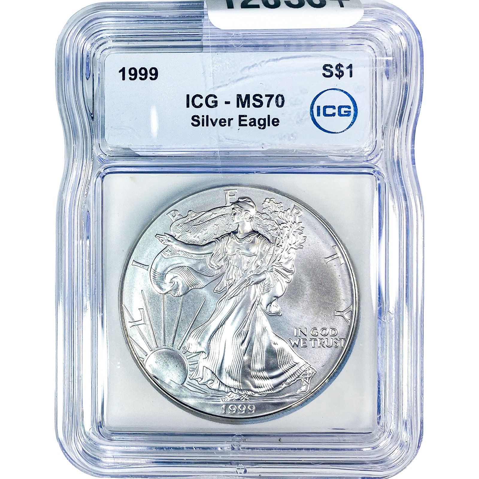 1999 Silver Eagle ICG MS70: 1999 Silver Eagle ICG MS70