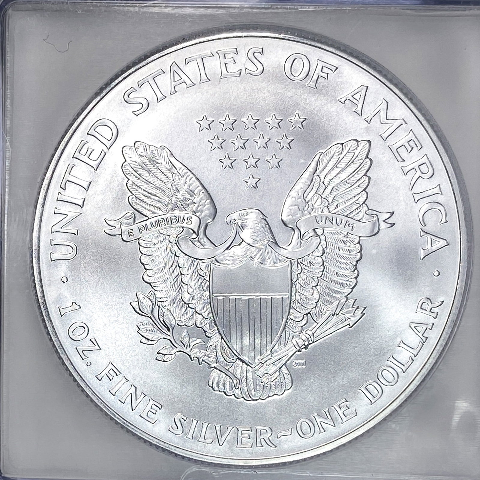 1999 Silver Eagle ICG MS70 - 4