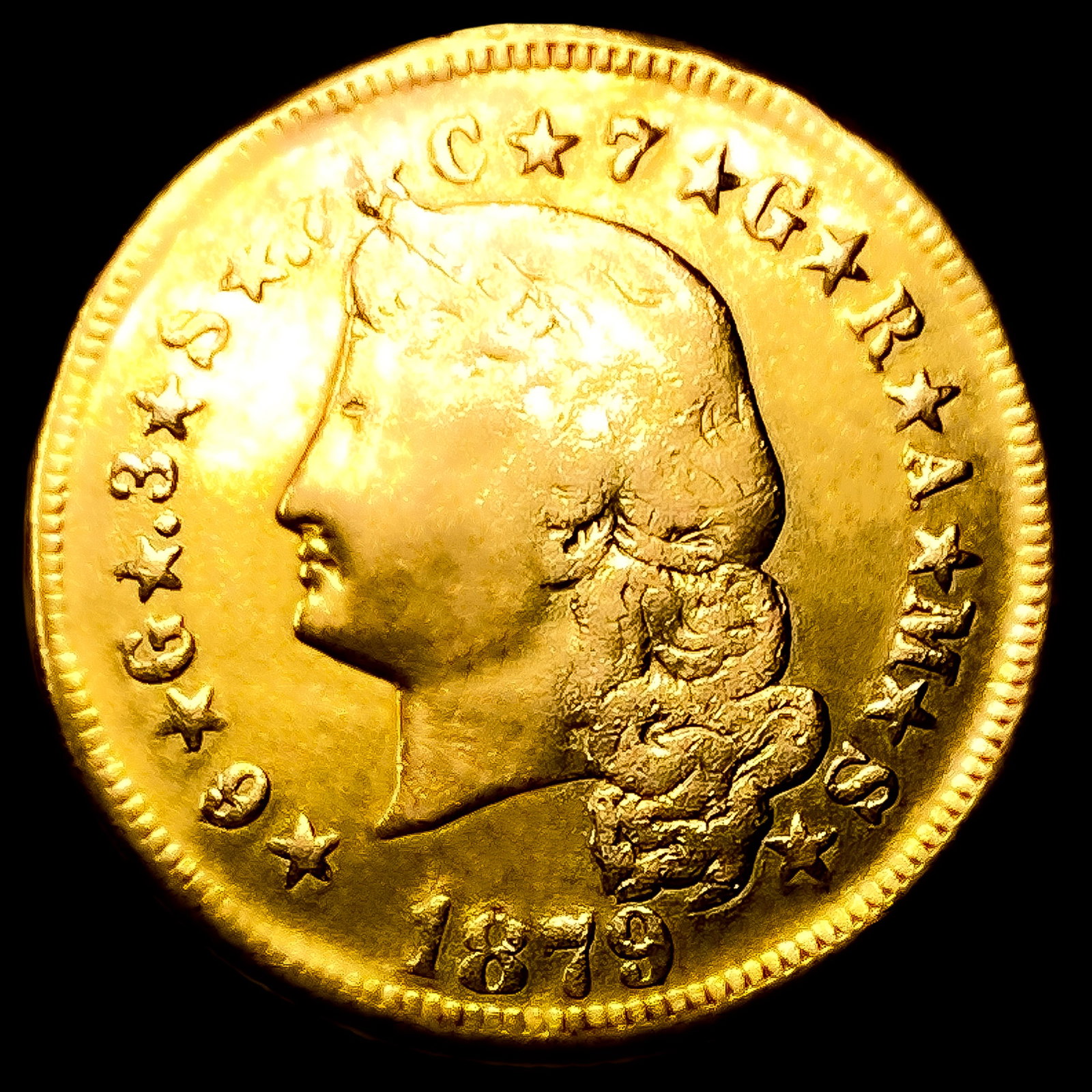 1879 $4 Stella Gold Piece: 1879 $4 Stella Gold Piece