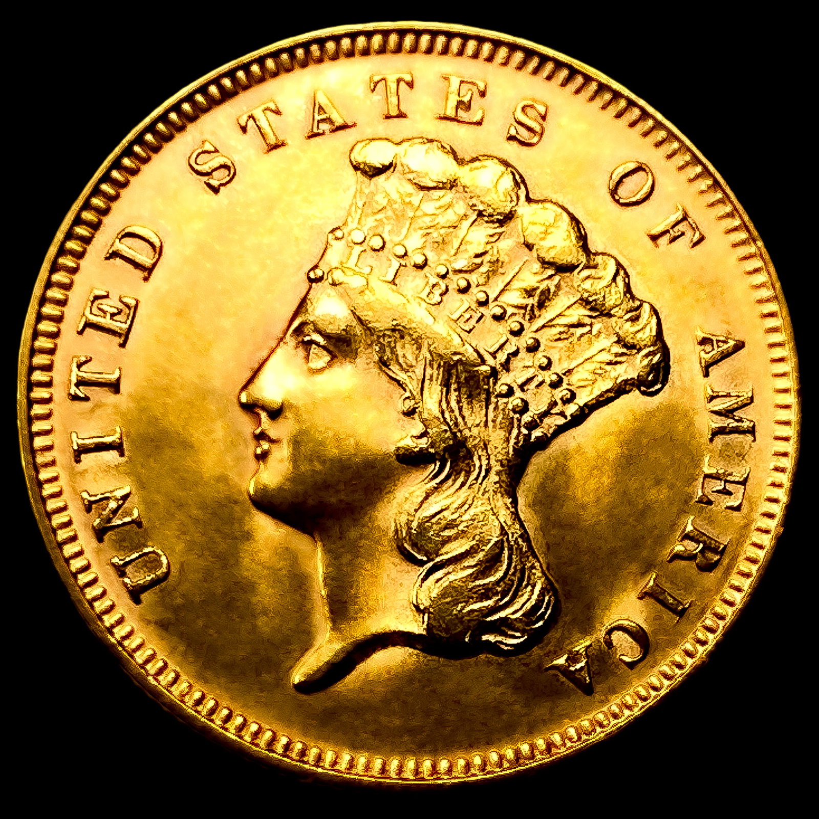 1878 $3 Gold Piece: 1878 $3 Gold Piece