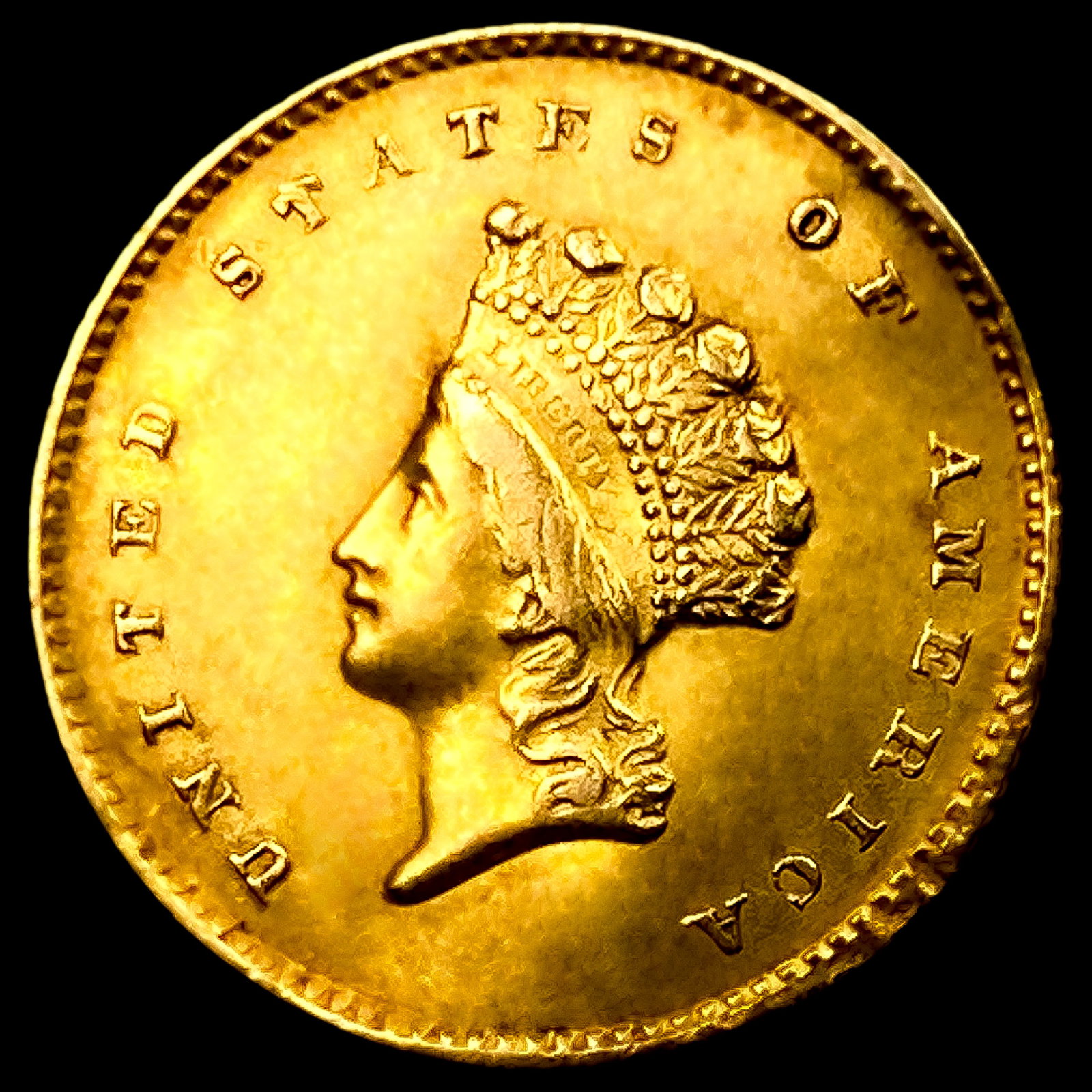 1855-O Rare Gold Dollar: 1855-O Rare Gold Dollar