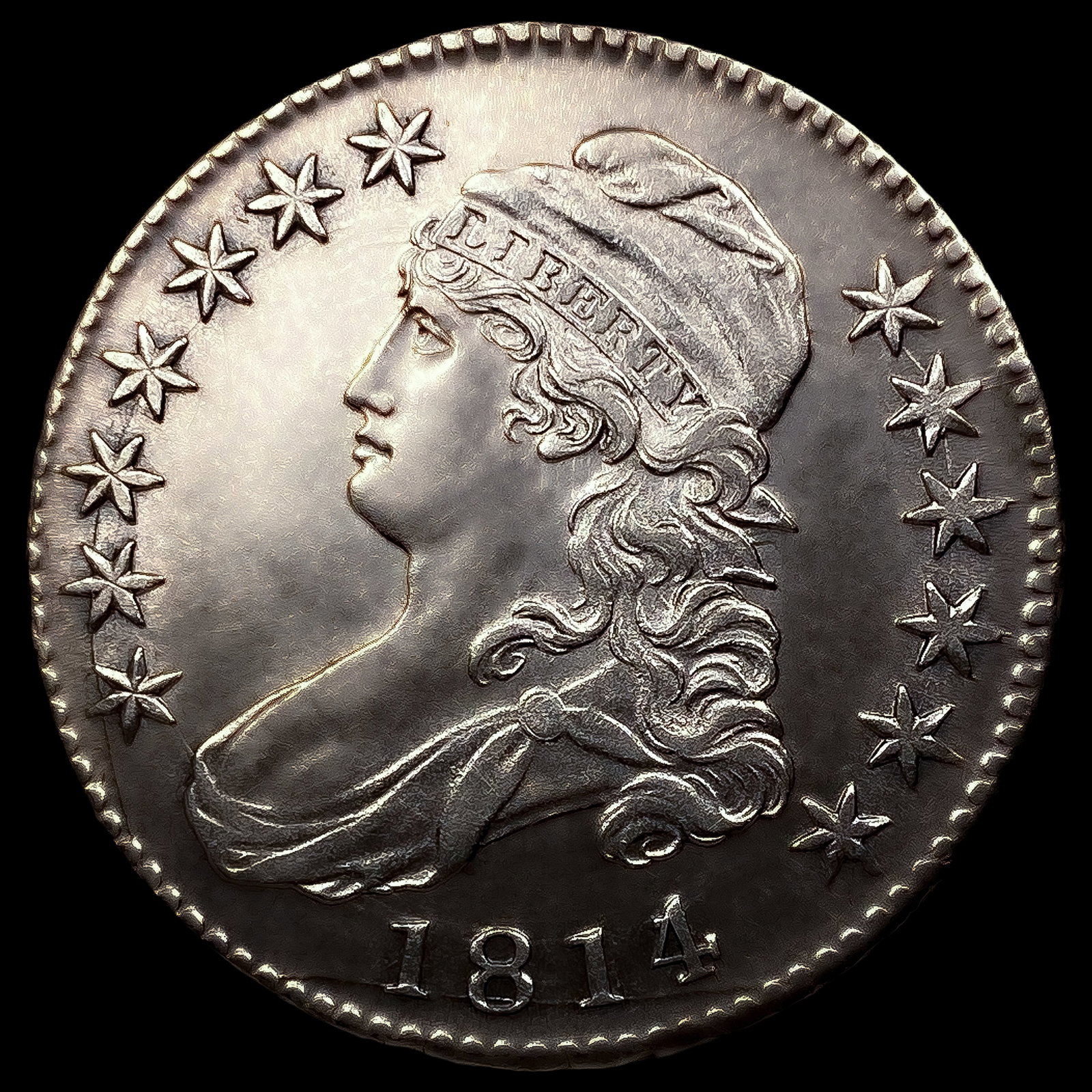 1814/3 Capped Bust Half Dollar: 1814/3 Capped Bust Half Dollar