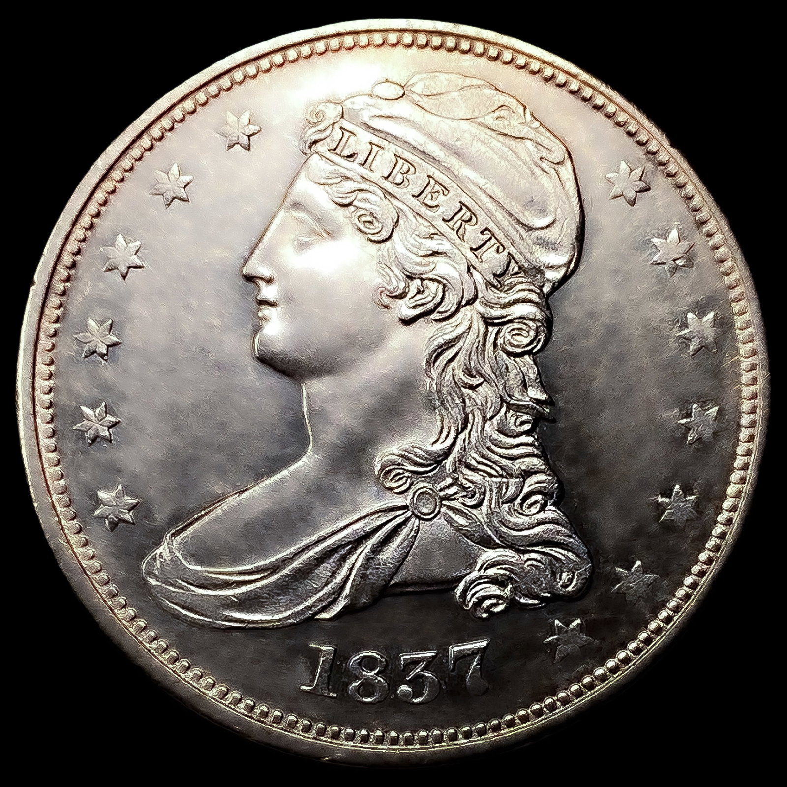 1837 Capped Bust Half Dollar: 1837 Capped Bust Half Dollar