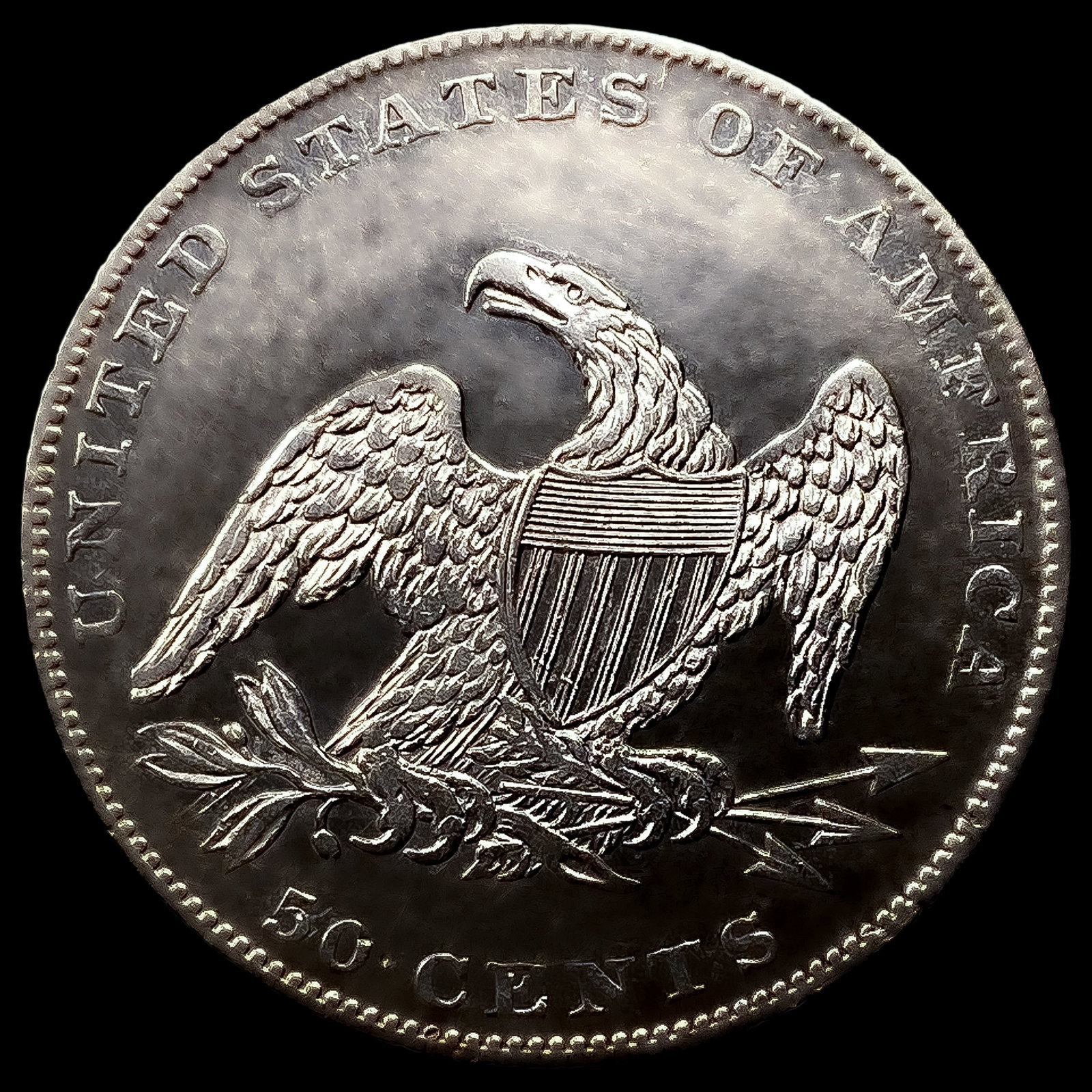 1837 Capped Bust Half Dollar - 2