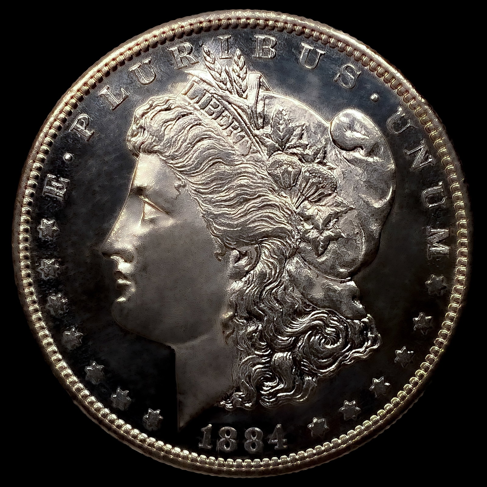 1884-S Morgan Silver Dollar (1 of 2)