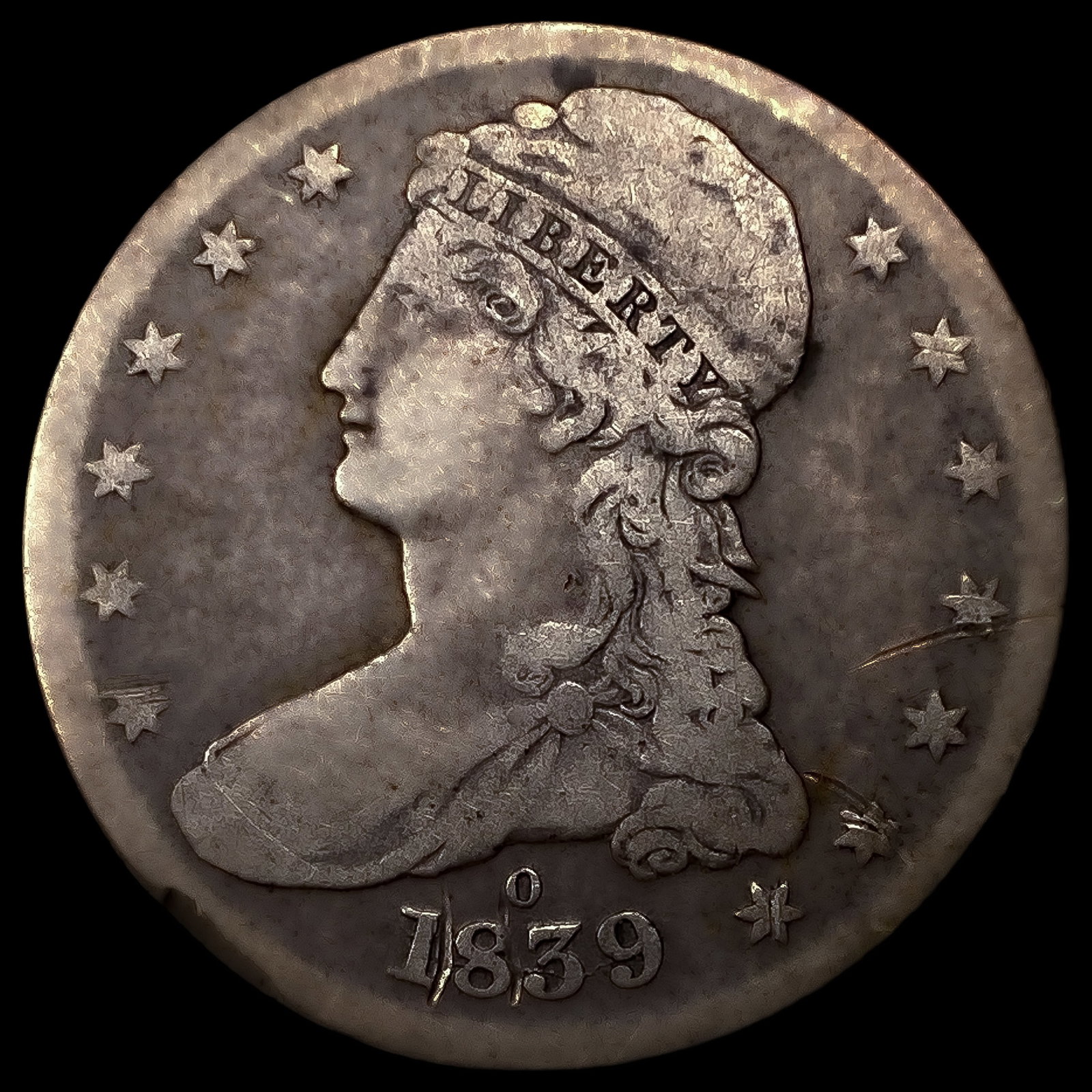 1839-O Capped Bust Half Dollar: 1839-O Capped Bust Half Dollar