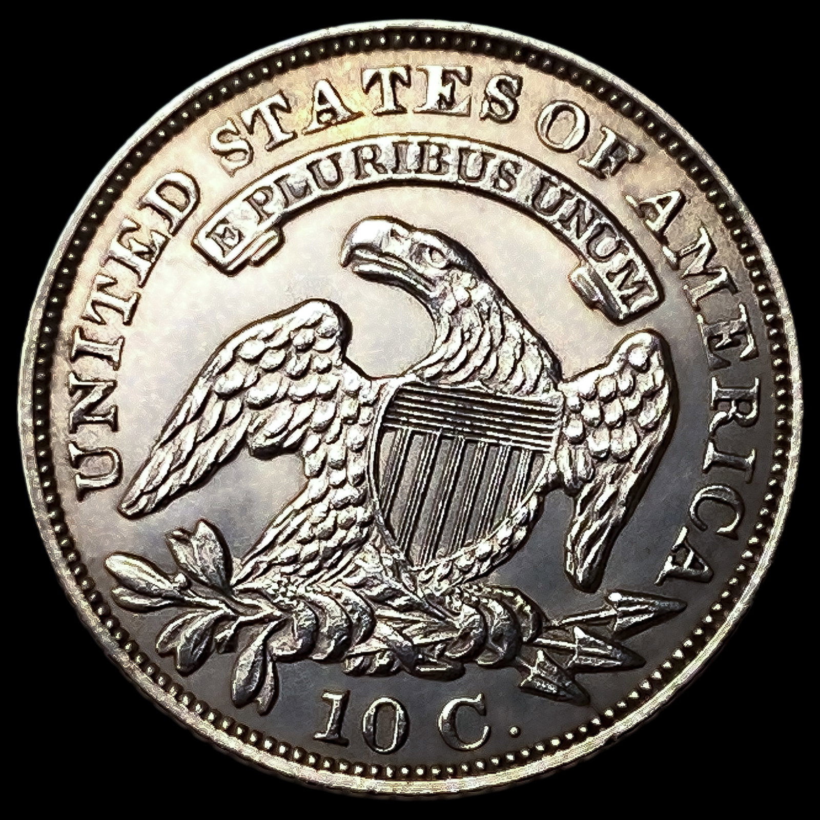 1829 Capped Bust Dime - 2
