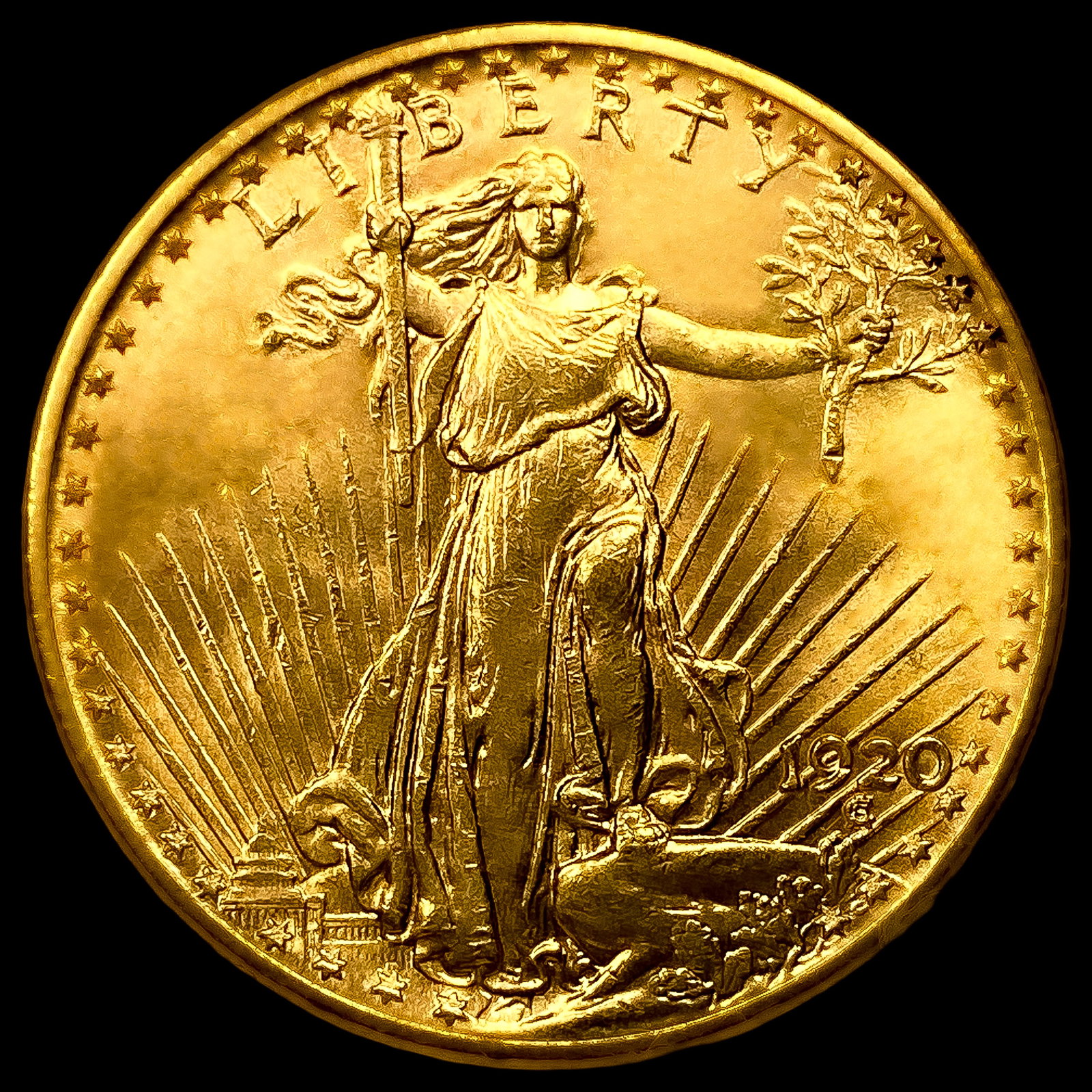 1920 $20 Gold Double Eagle (1 of 2)