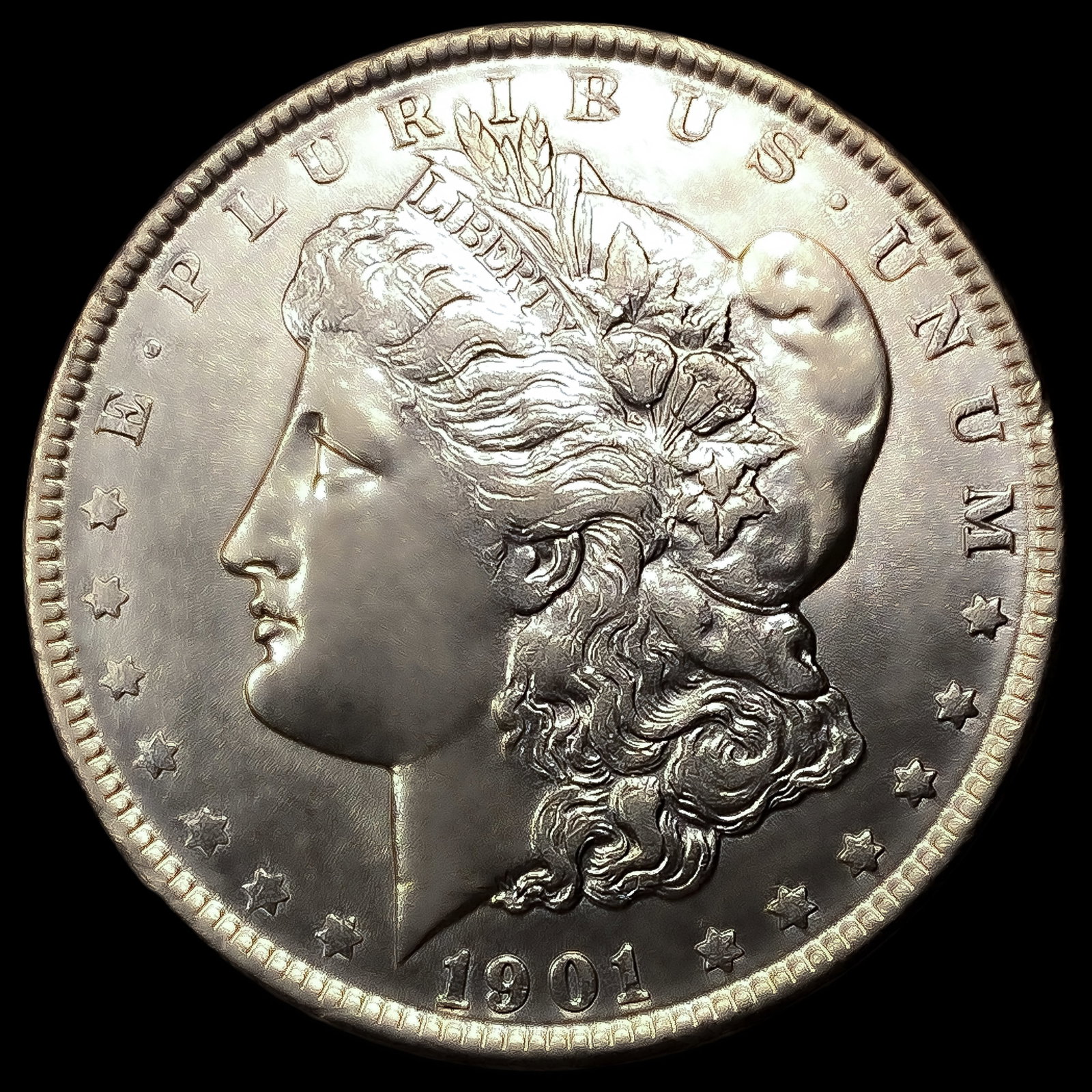 1901 Morgan Silver Dollar: 1901 Morgan Silver Dollar