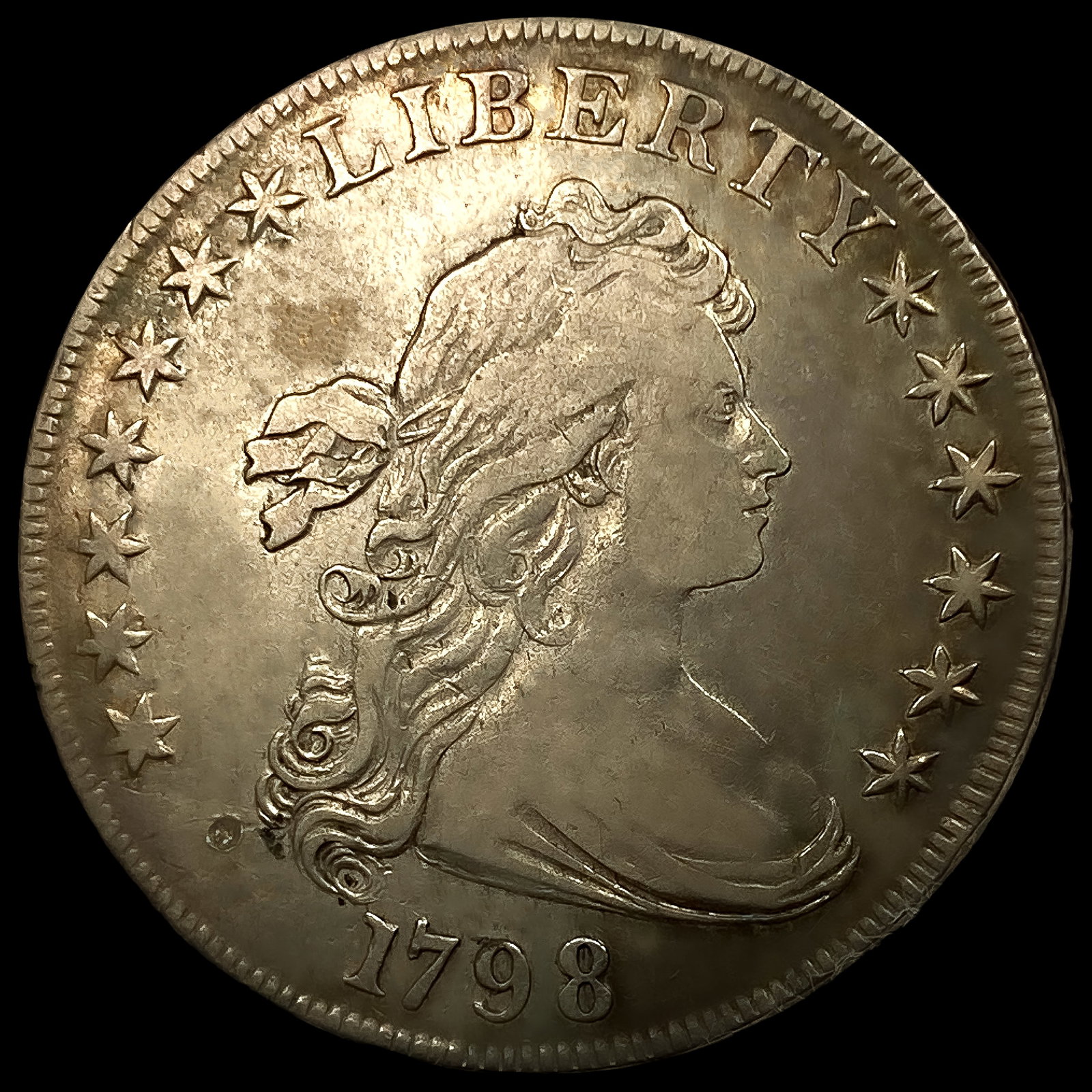 1798 Lg Eagle Draped Bust Dollar: 1798 Lg Eagle Draped Bust Dollar