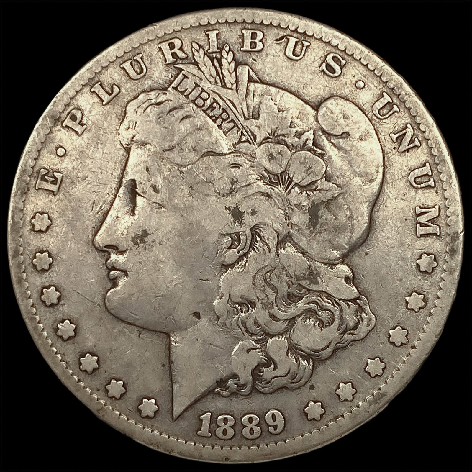 1889-CC Morgan Silver Dollar: 1889-CC Morgan Silver Dollar