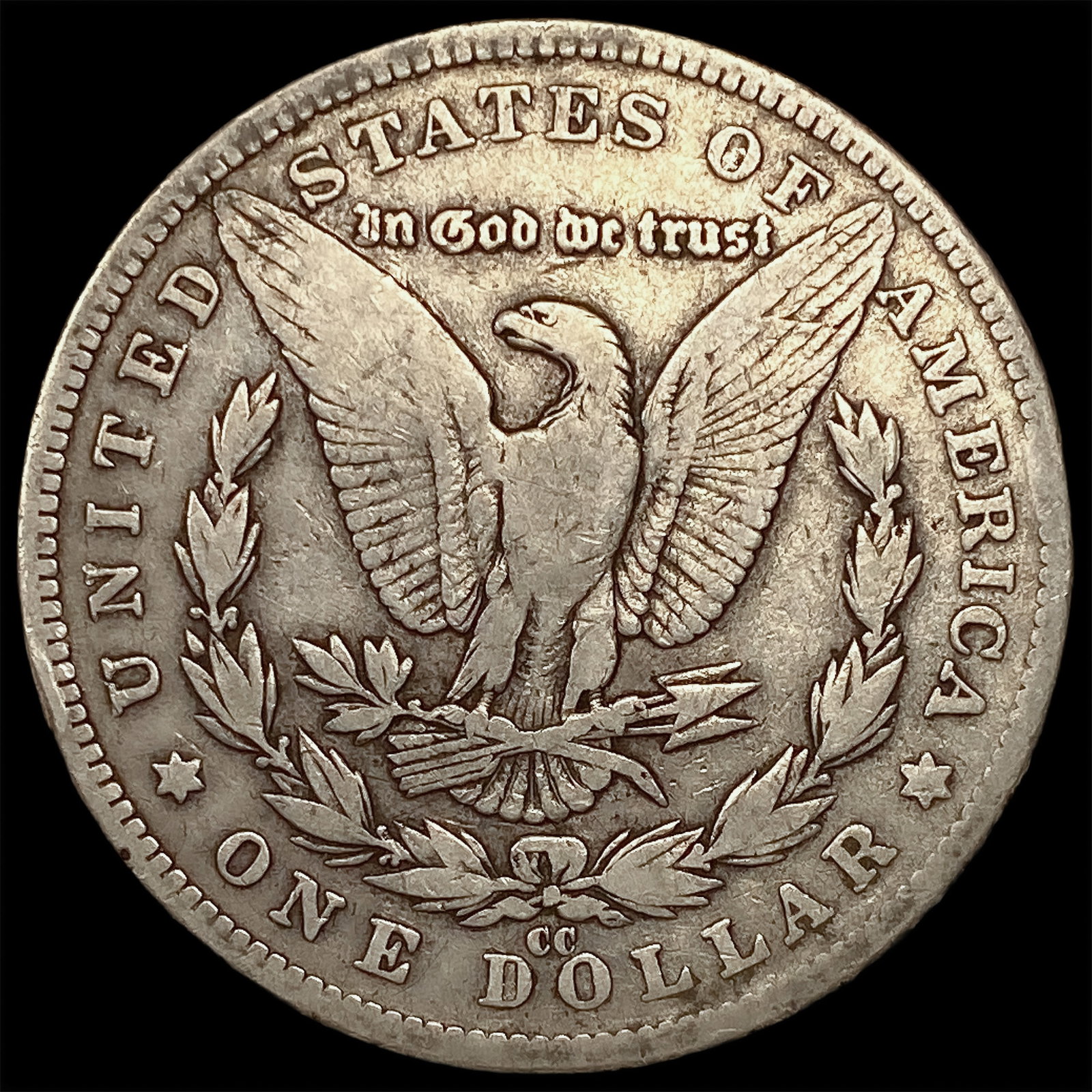 1889-CC Morgan Silver Dollar - 2