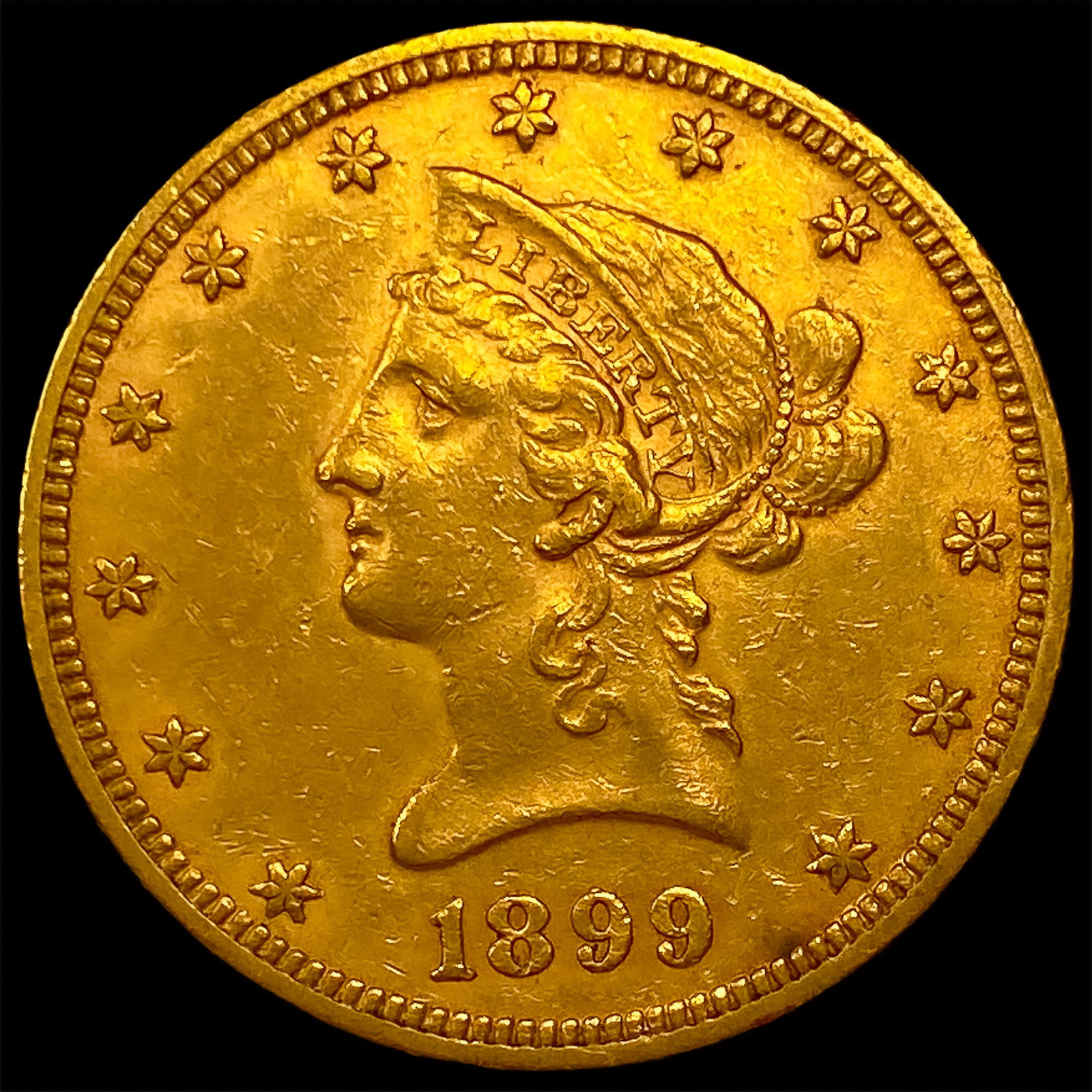 1899 $10 Gold Eagle: 1899 $10 Gold Eagle