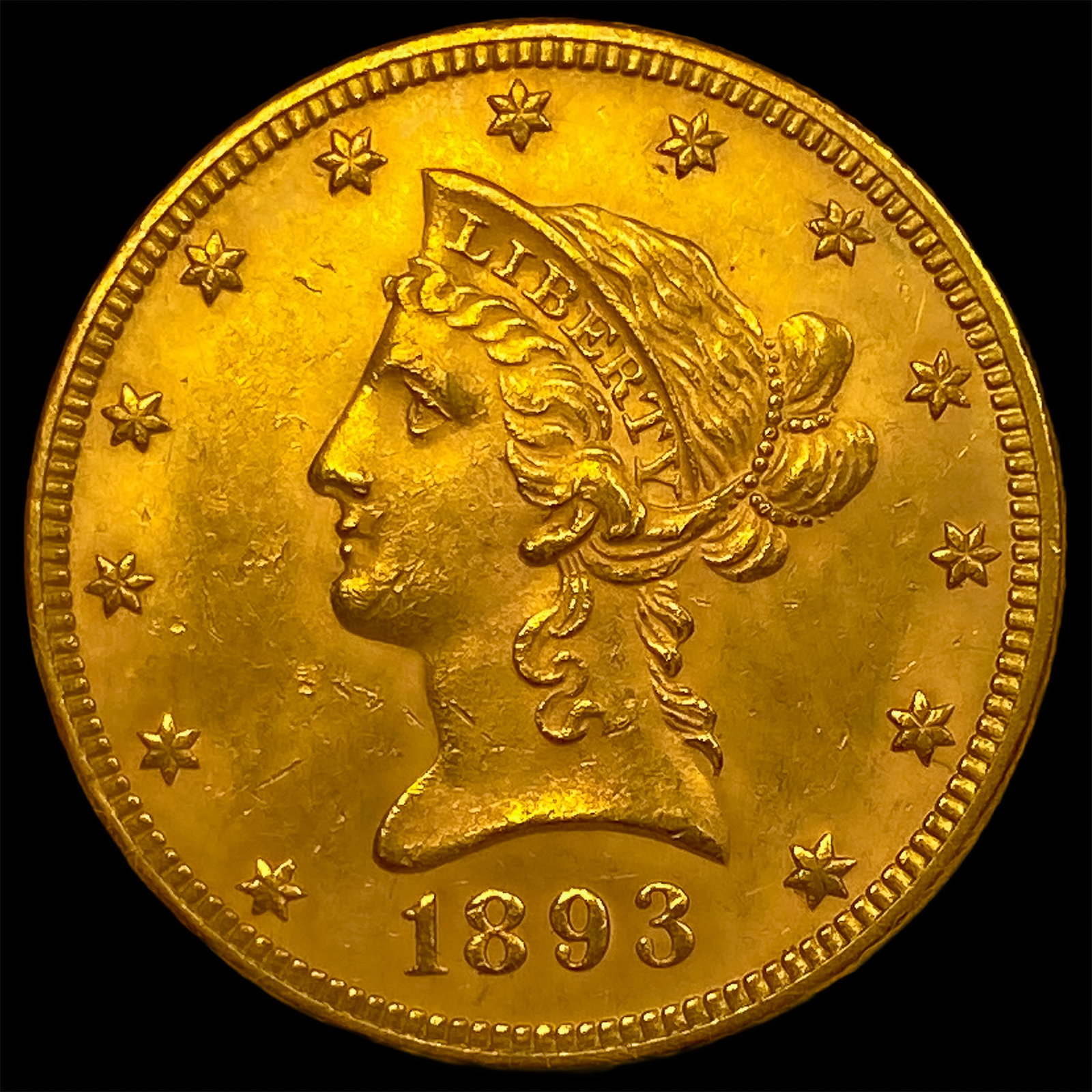 1893 $10 Gold Eagle (1 of 2)