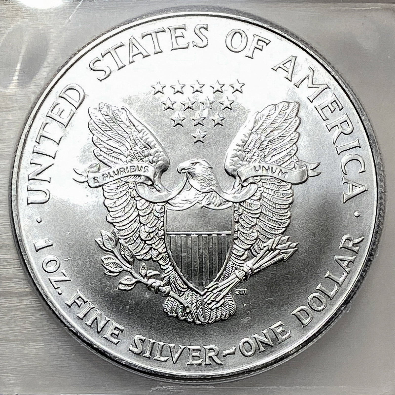 1999 Silver Eagle ICG MS70 - 4