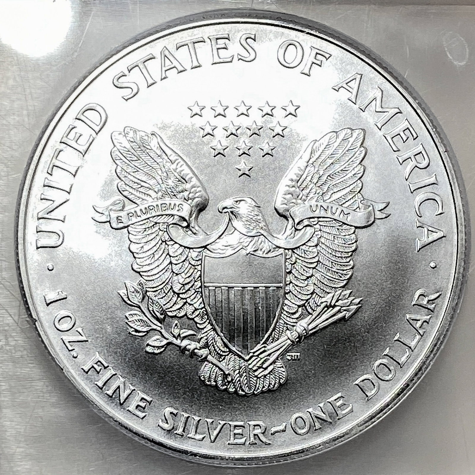 1999 Silver Eagle ICG MS70 - 4
