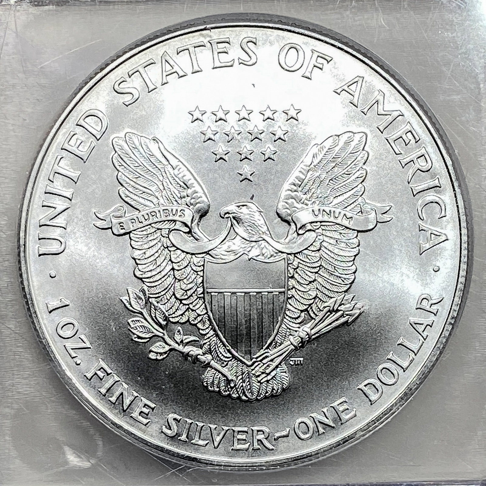 1999 Silver Eagle ICG MS70 - 4