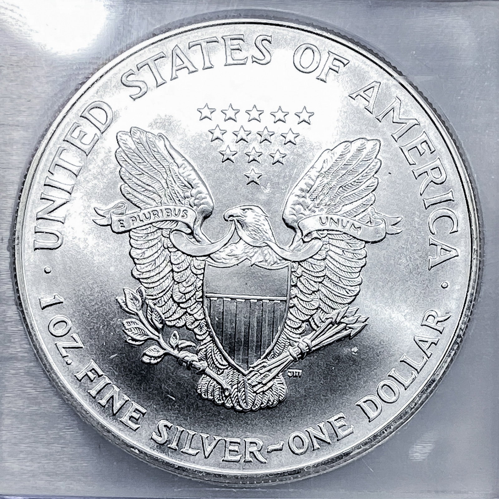1999 Silver Eagle ICG MS70 - 4