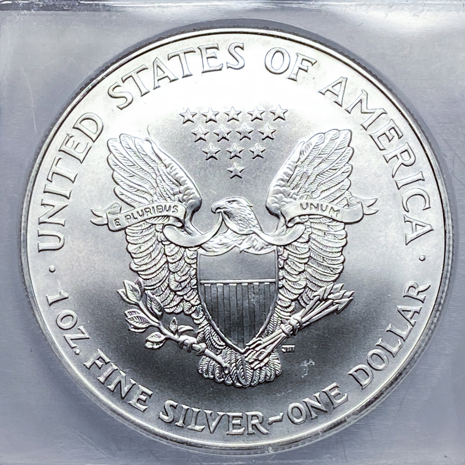 1999 Silver Eagle ICG MS70 - 4