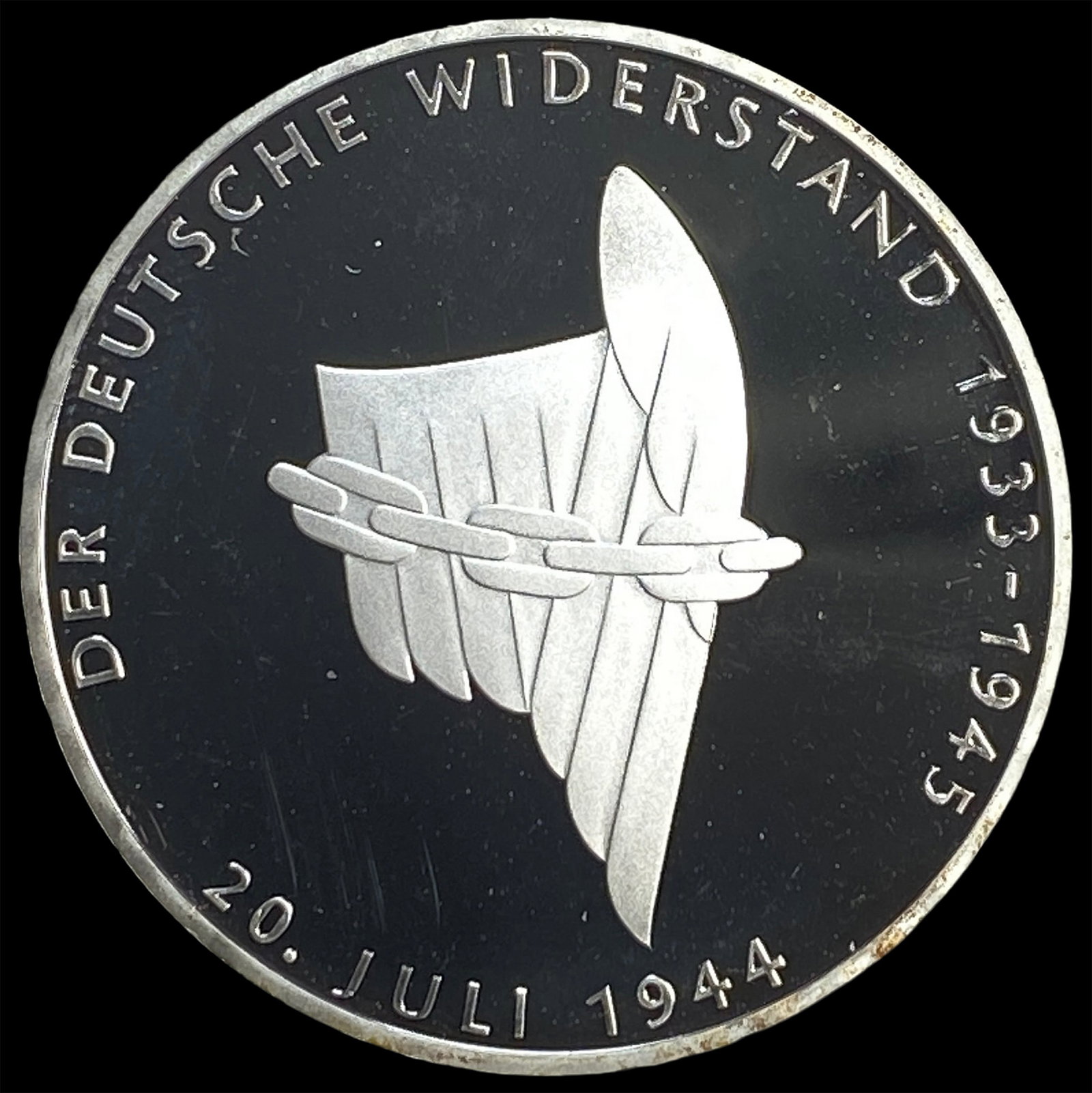 1994A Germany Silver 10 Mark Proof: 1994A Germany Silver 10 Mark Proof