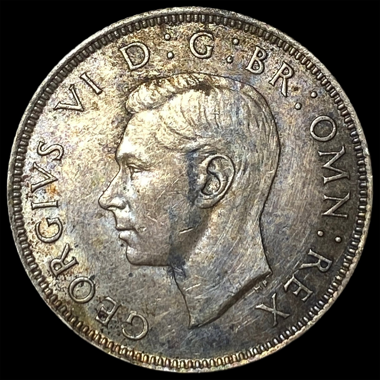 1941 Great Britain Silver 2 Shillings: 1941 Great Britain Silver 2 Shillings