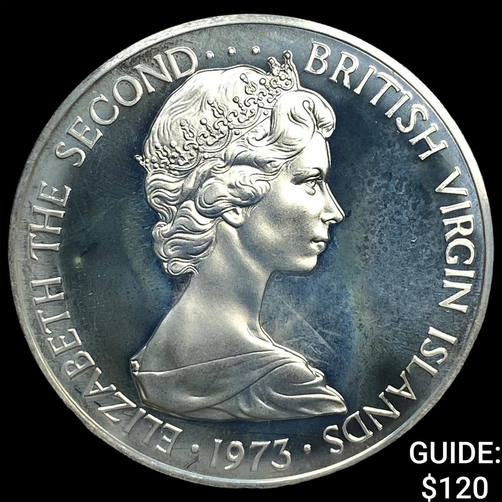 1973 British Virgin Islands Silver $1 Proof (1 of 2)