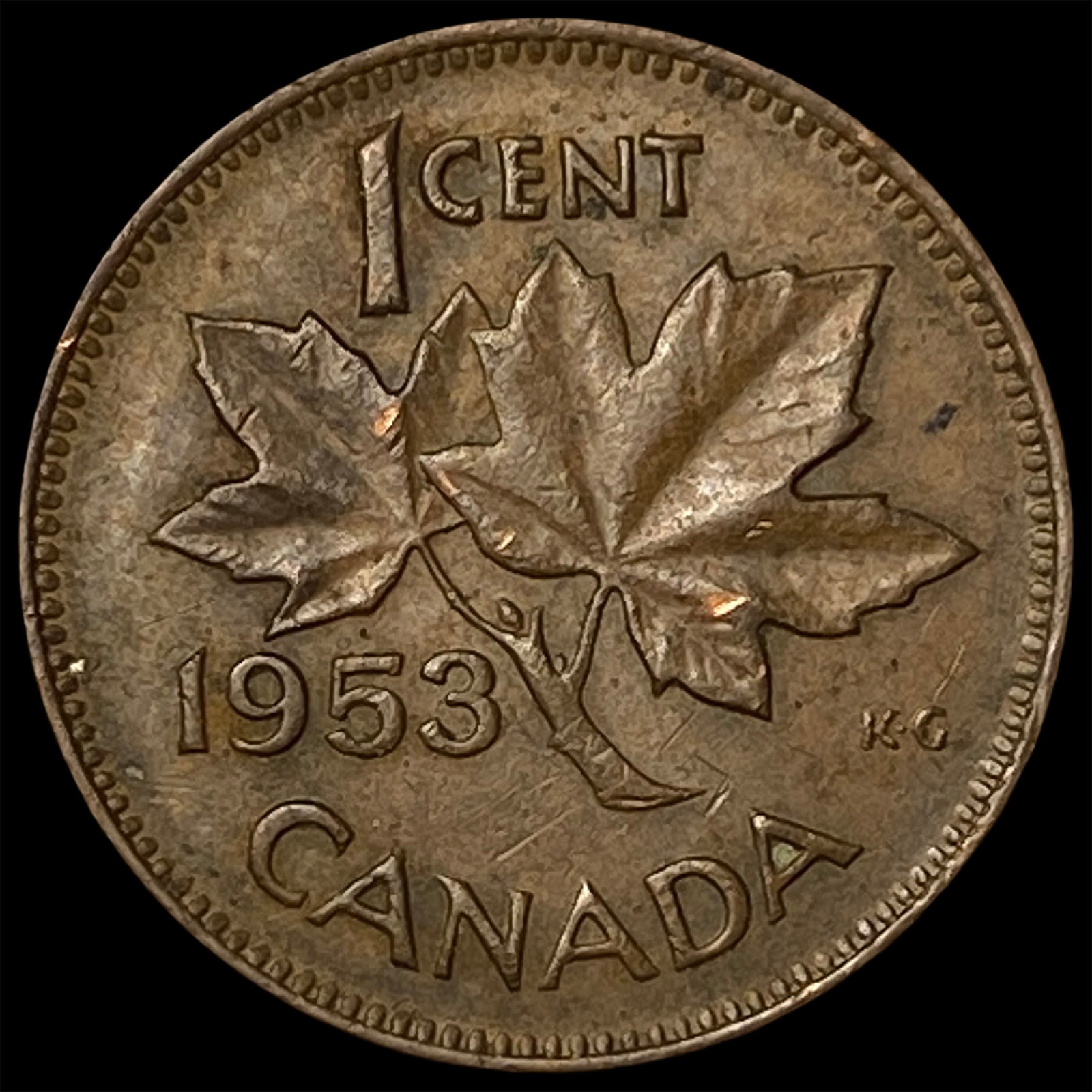 1958 Canada Bronze 1 Cent - 2