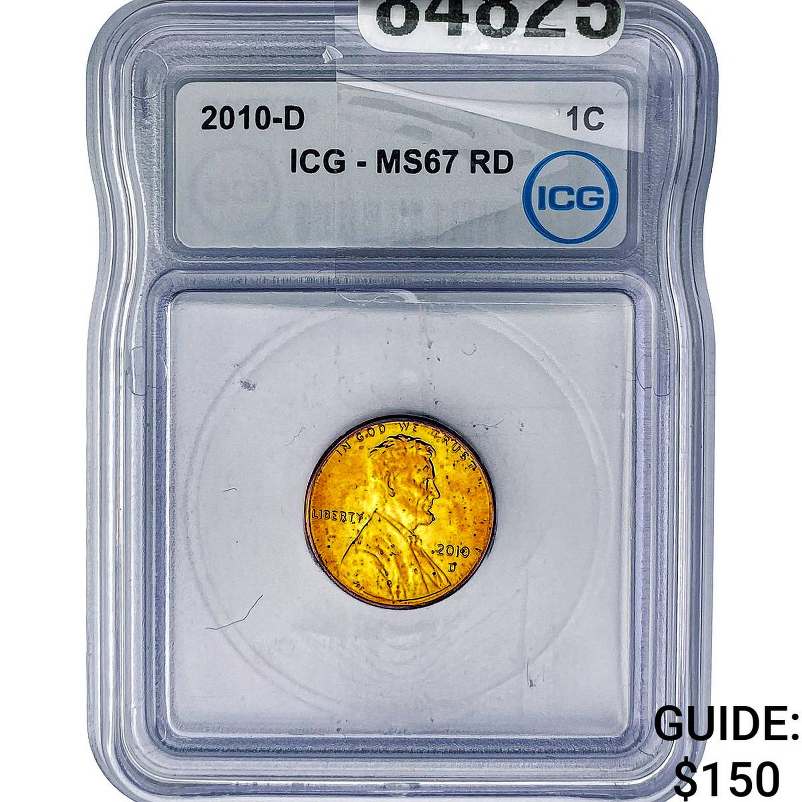 2010-D Lincoln Shield Penny ICG MS67 RD (1 of 2)
