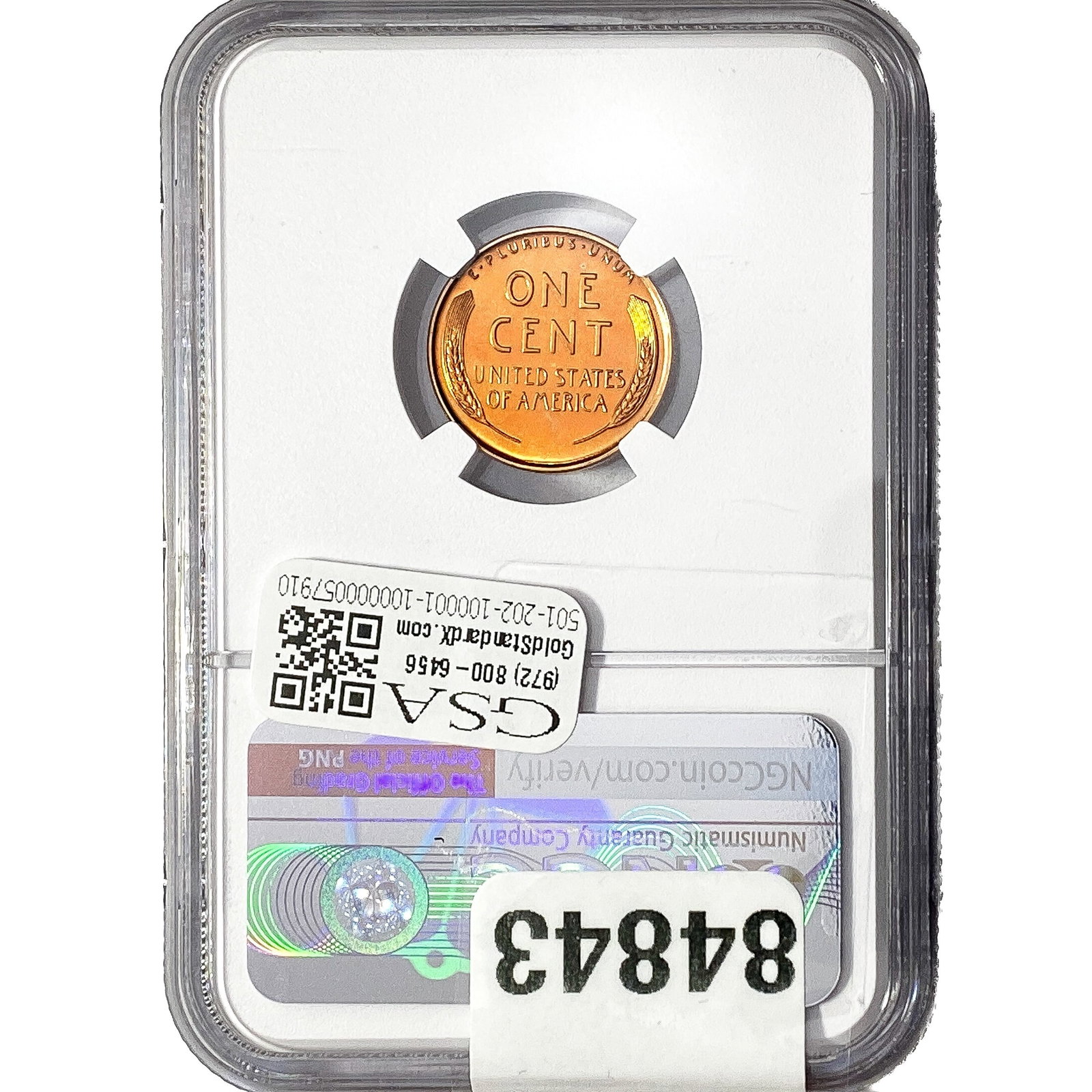 1940 Wheat Cent NGC PF66 RD - 2