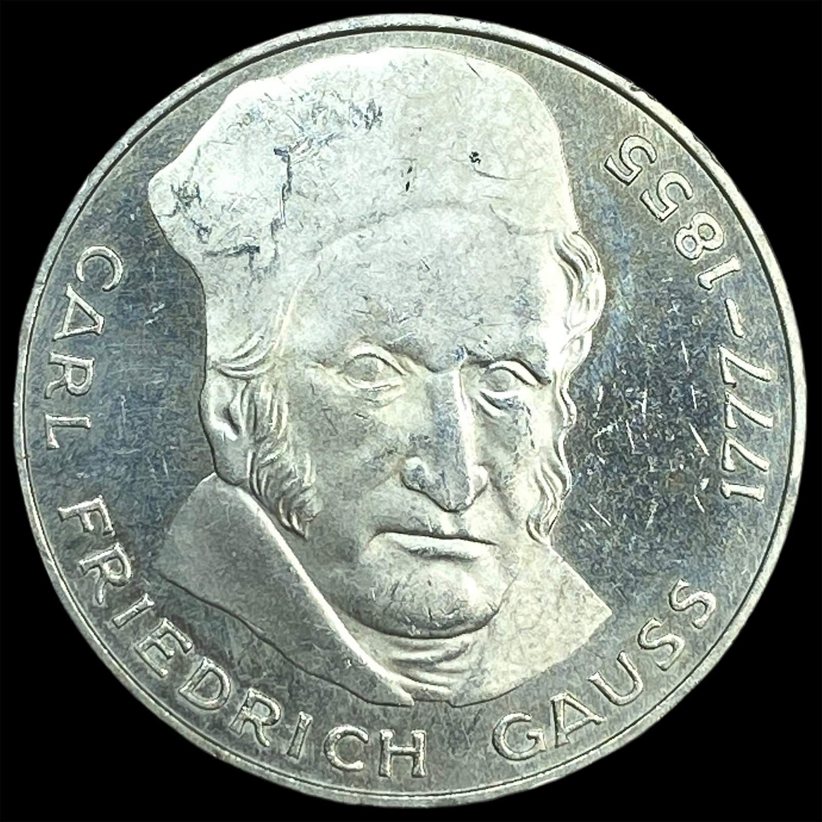 1977J Germany Silver 5 Mark (1 of 2)