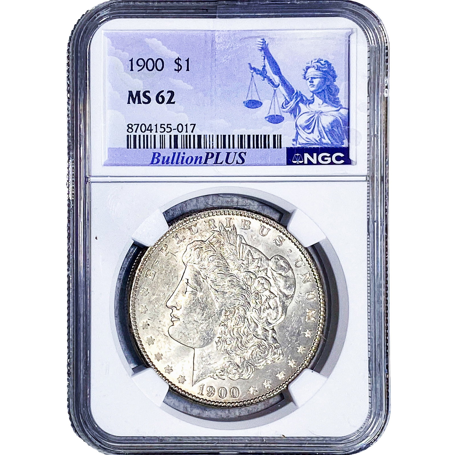 1900 Morgan Silver Dollar NGC MS62 (1 of 2)