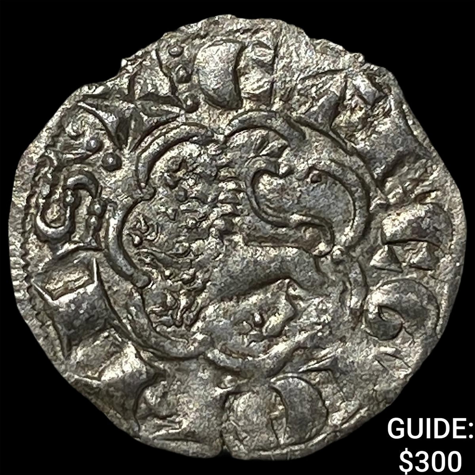 Spain Alfonso X 1252-1824 Silver Dinero (1 of 2)