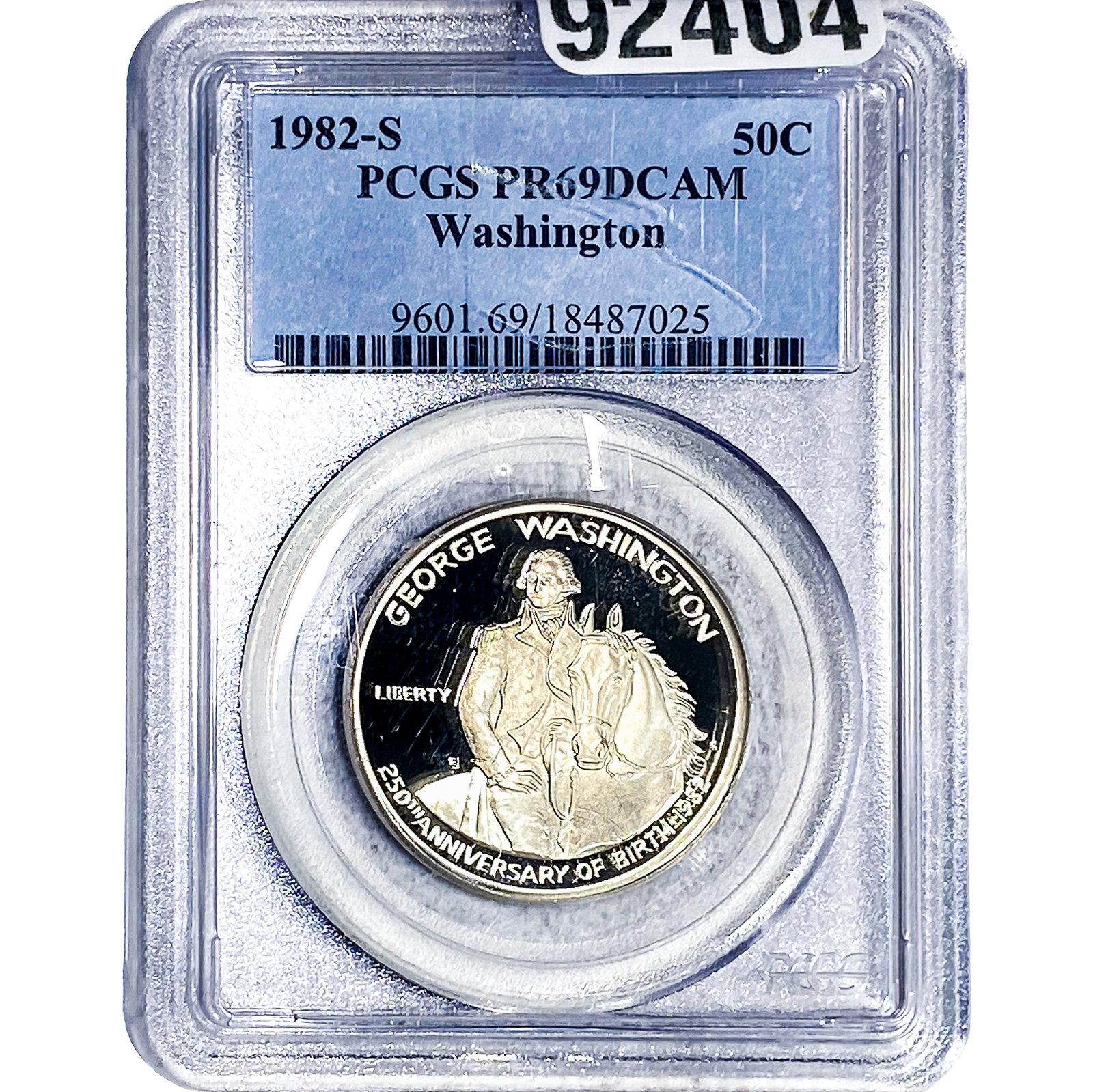 1982S George Washington Silver Half Dollar PR69 (1 of 2)
