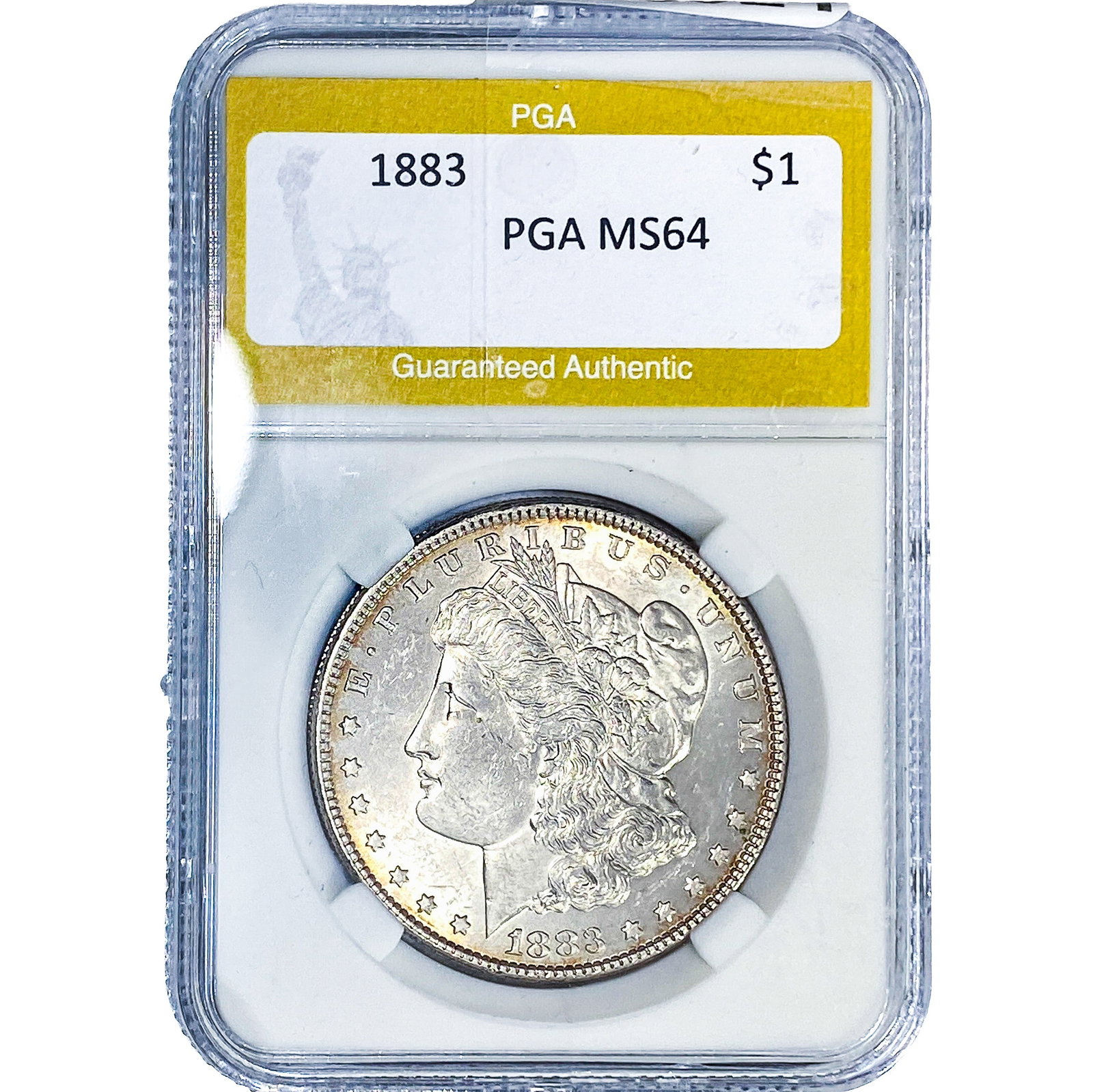 1883 Morgan Silver Dollar PGA MS64: 1883 Morgan Silver Dollar PGA MS64