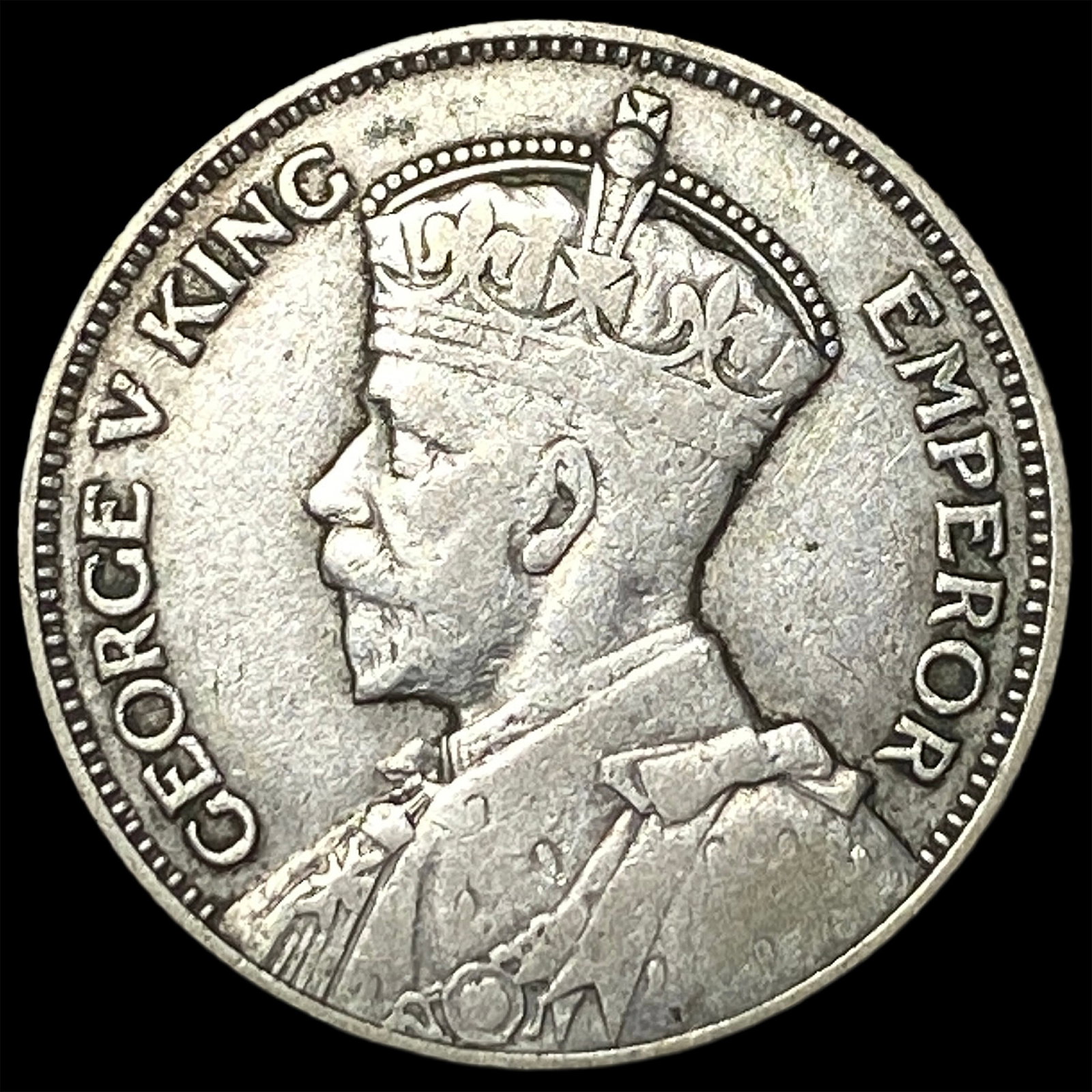 1934 New Zealand Silver 1 Shilling (1 of 2)