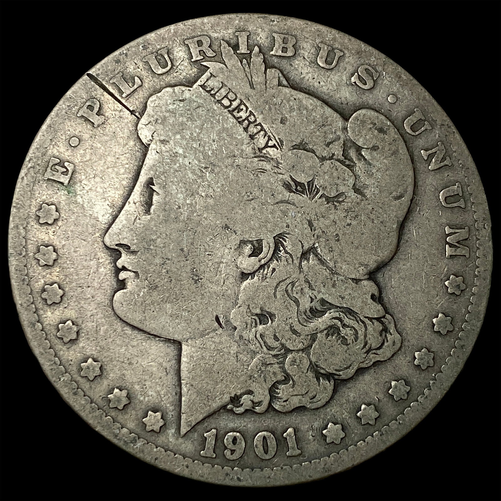 1901-S Silver Morgan Dollar HIGH GRADE (1 of 2)