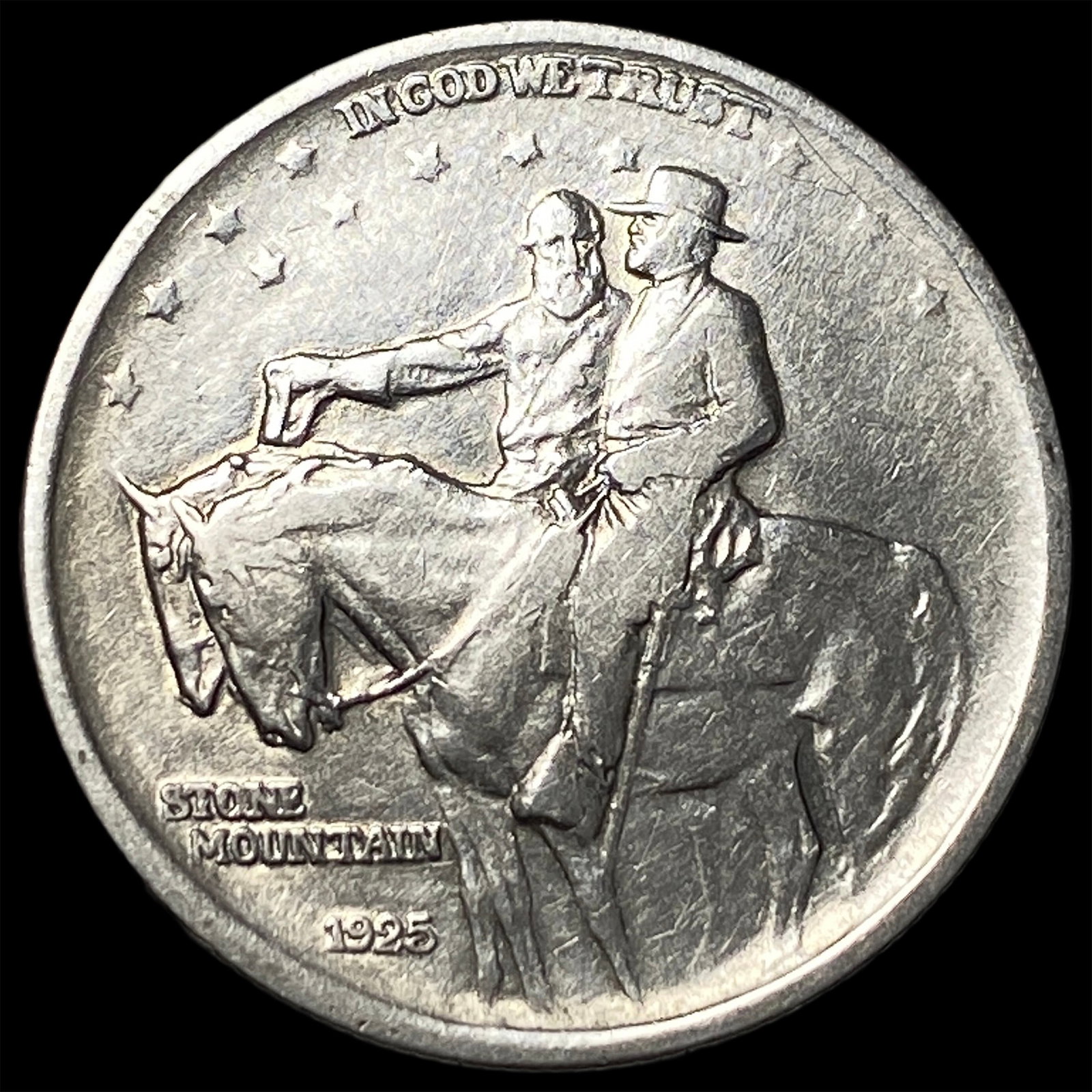 1925 Stone Mountain Silver Half Dollar LIGHTLY CIRCULATED (1 of 2)