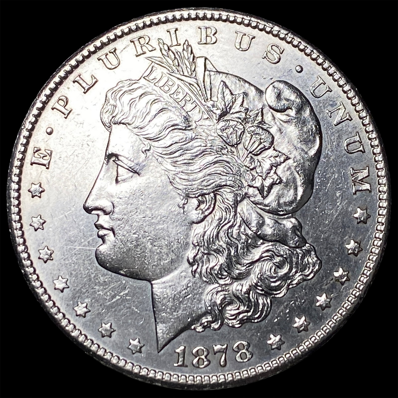 1878-S Silver Morgan Dollar UNCIRCULATED: 1878-S Silver Morgan Dollar UNCIRCULATED