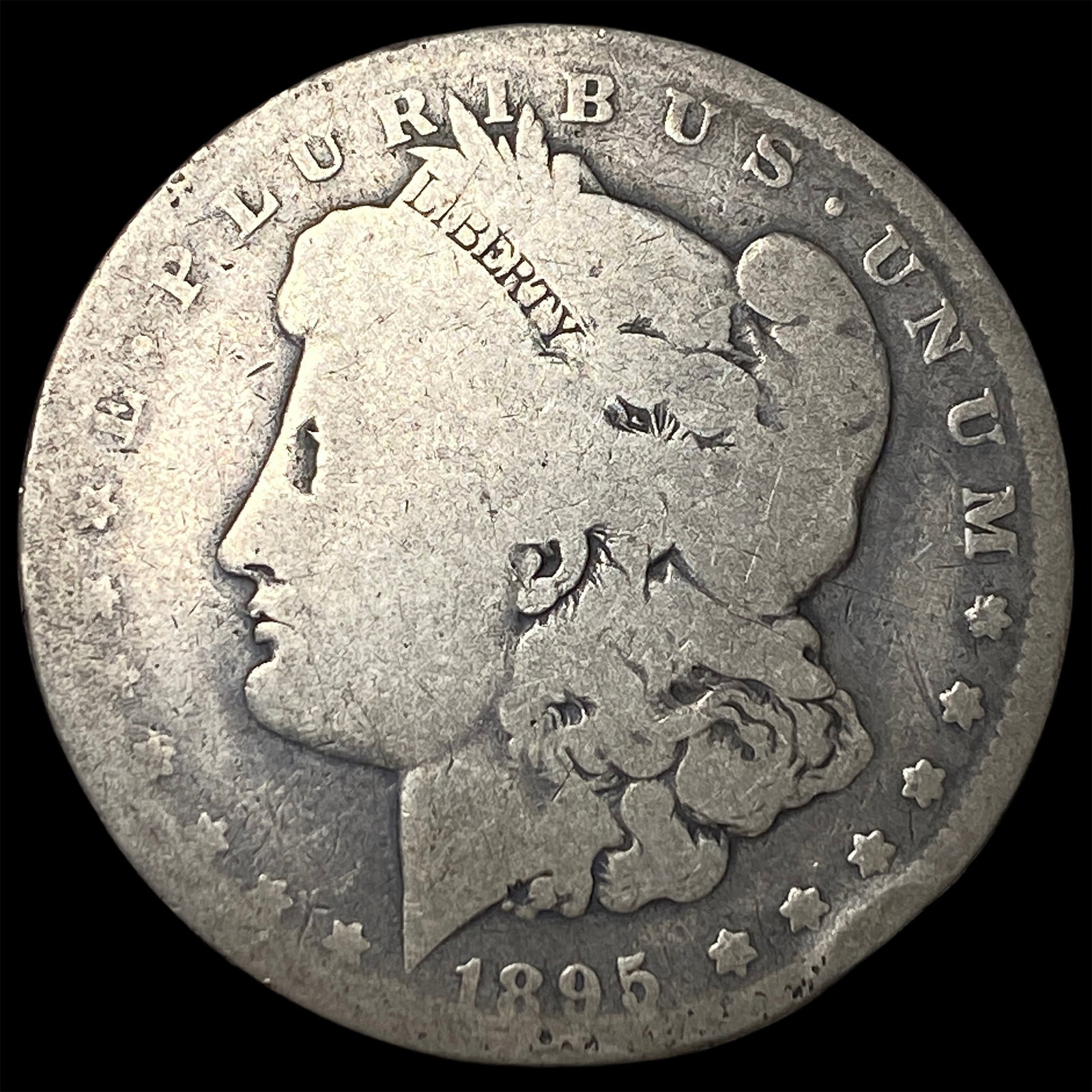 1895-O Silver Morgan Dollar NICELY CIRCULATED: 1895-O Silver Morgan Dollar NICELY CIRCULATED