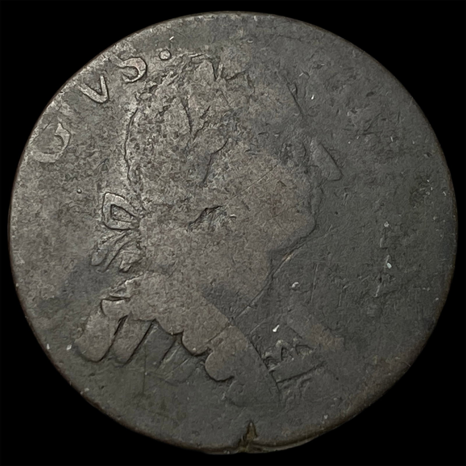 1787 Great Britain Copper Halfpenny Token NICELY CIRCULATED: 1787 Great Britain Copper Halfpenny Token NICELY CIRCULATED
