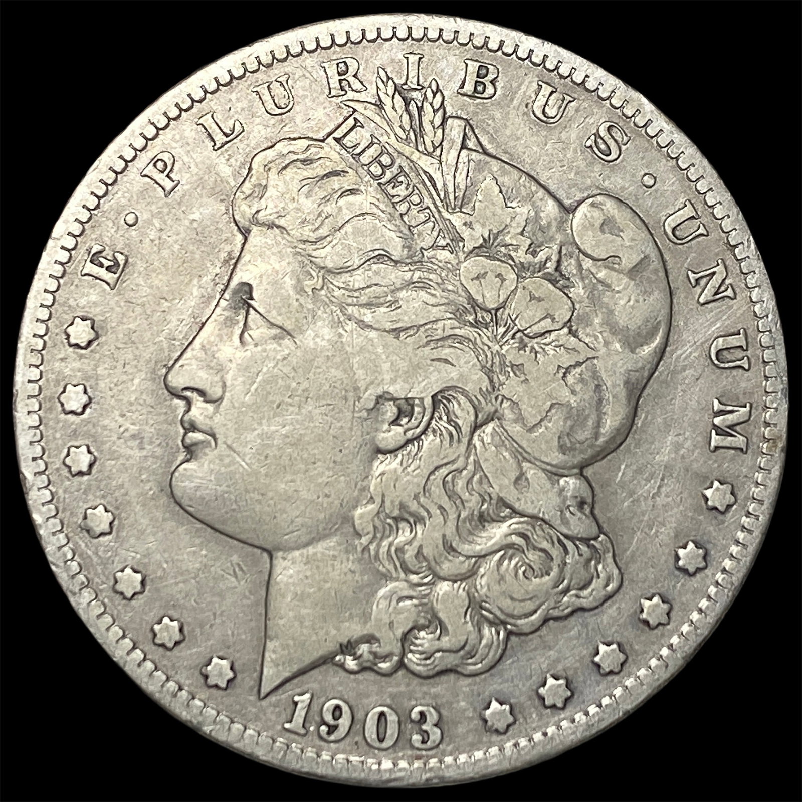 1903-S Silver Morgan Dollar LIGHTLY CIRCULATED: 1903-S Silver Morgan Dollar LIGHTLY CIRCULATED