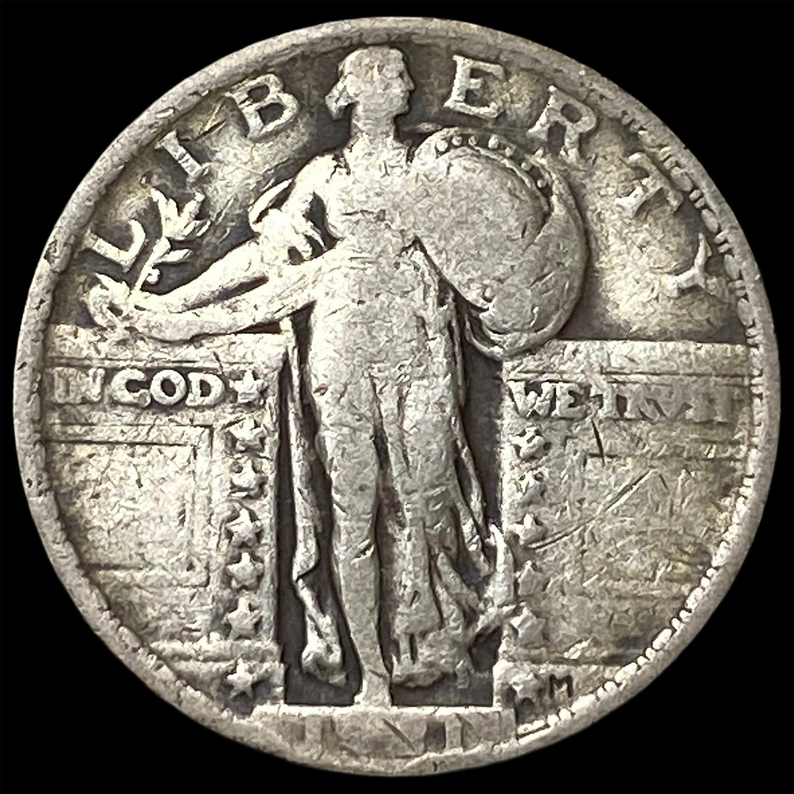 1927 Standing Liberty Quarter NICELY CIRCULATED (1 of 2)