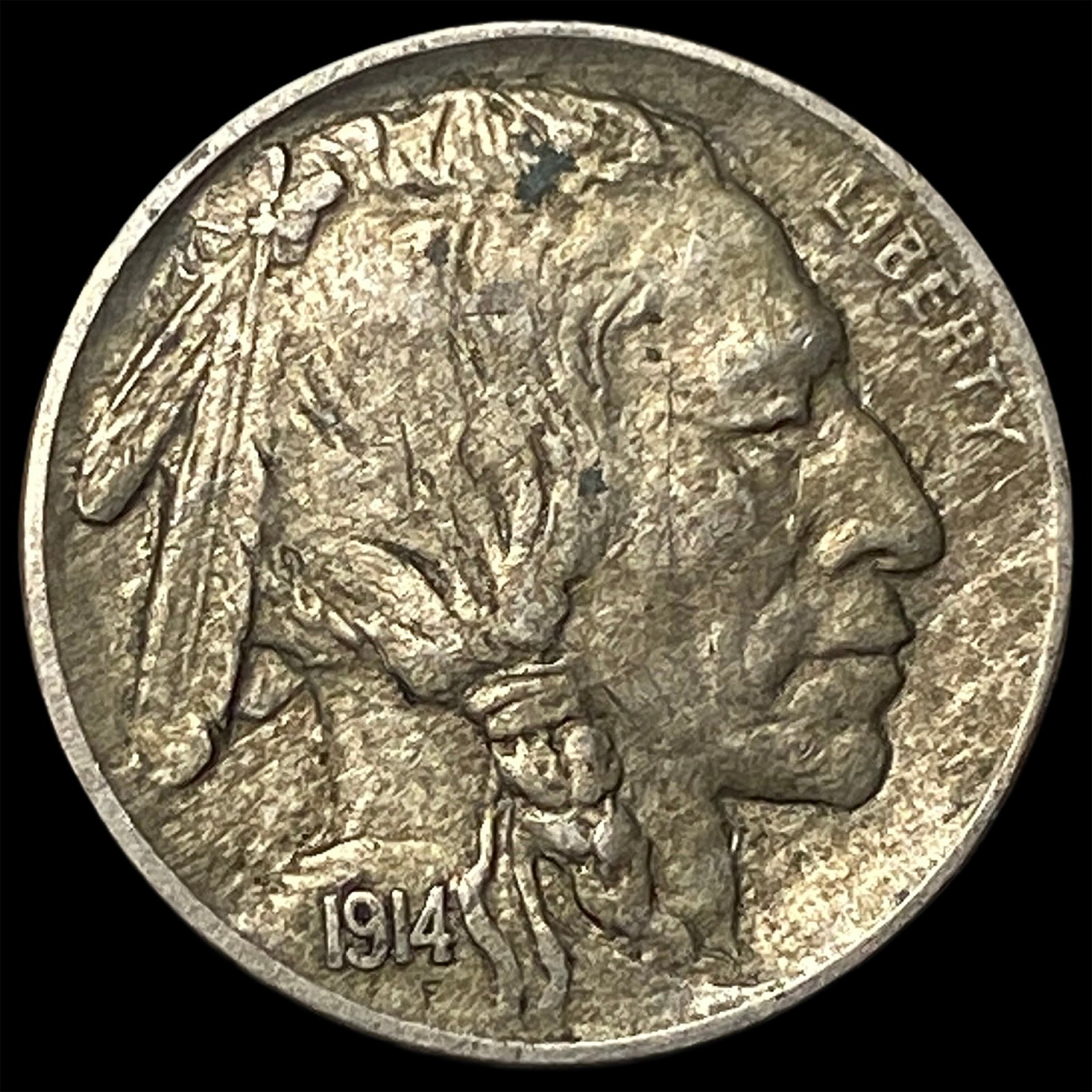 1914 Buffalo Nickel CLOSELY UNCIRCULATED (1 of 2)