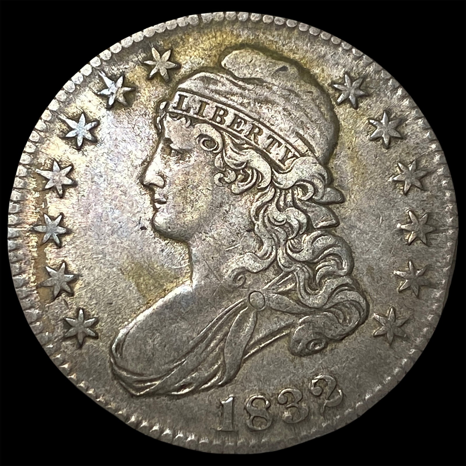 1832 Capped Bust Half Dollar NEARLY UNCIRCULATED: 1832 Capped Bust Half Dollar NEARLY UNCIRCULATED