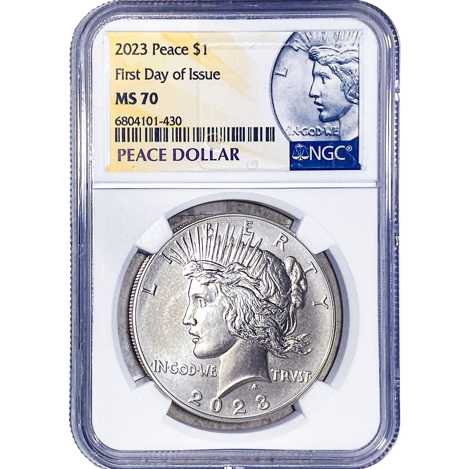 2023 Silver Peace Dollar NGC MS70: 2023 Silver Peace Dollar NGC MS70