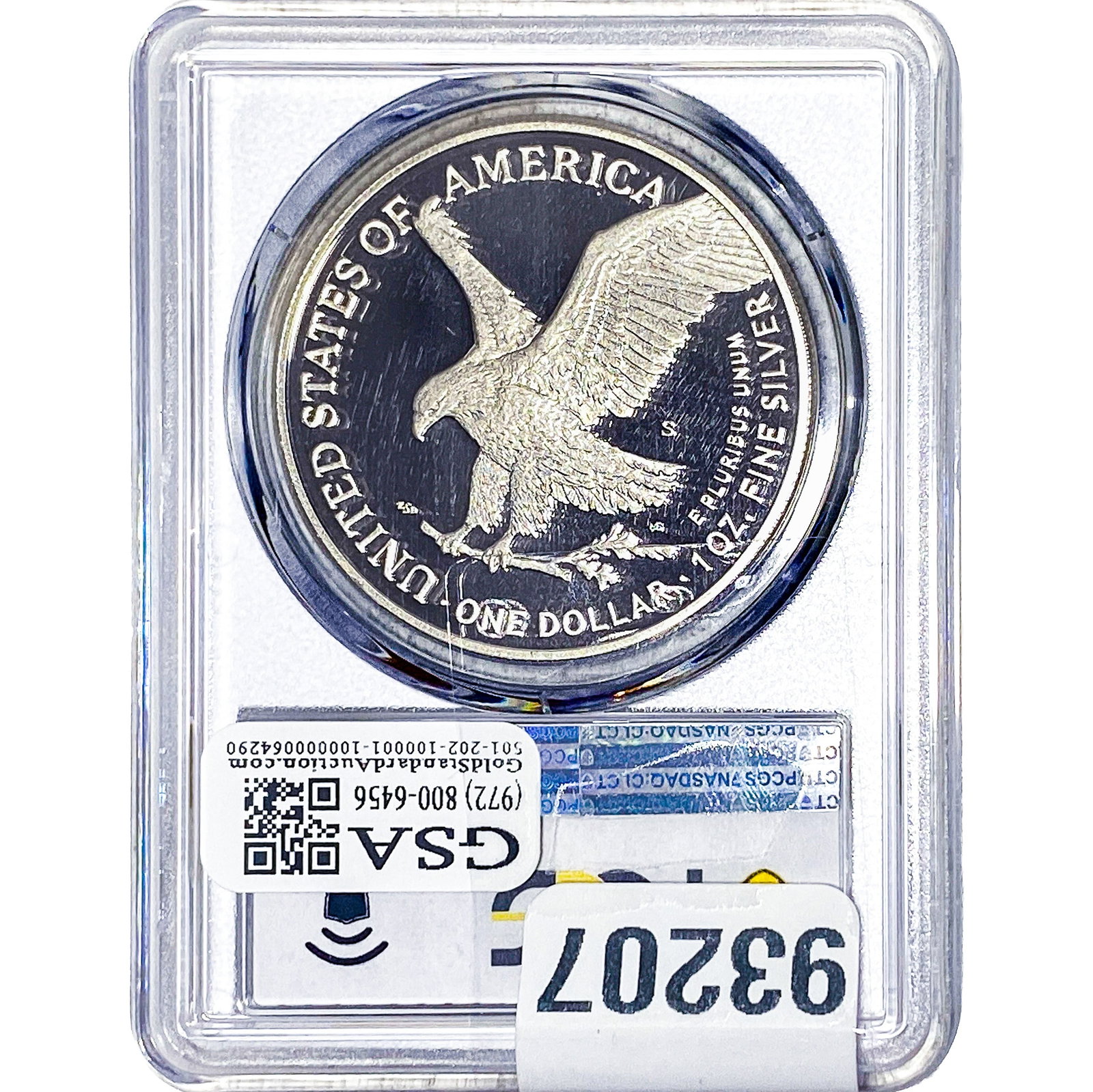 2022-S Silver Eagle PCGS PR69 DCAM - 2