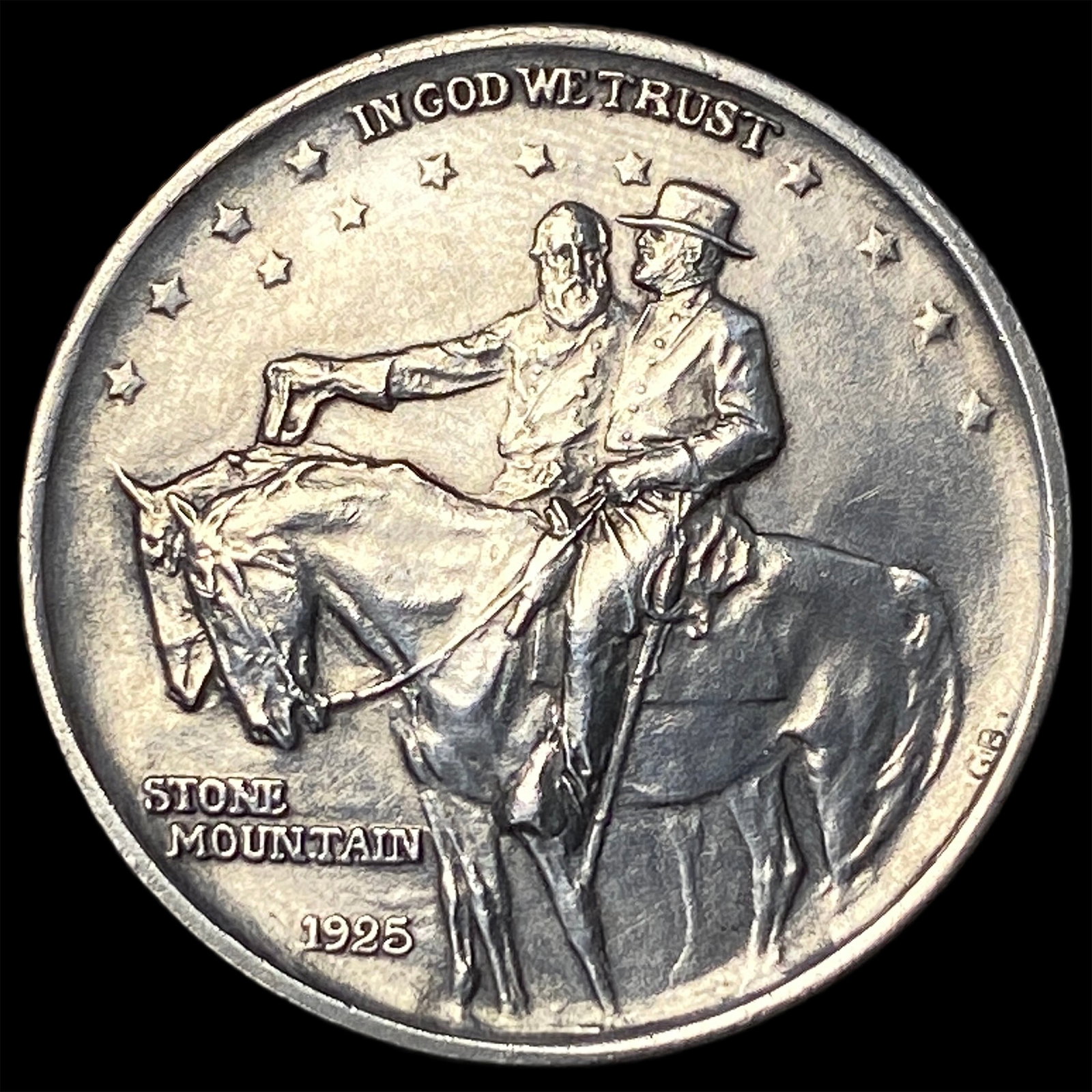 1925 Stone Mountain Silver Half Dollar CLOSELY UNCIRCULATED (1 of 2)