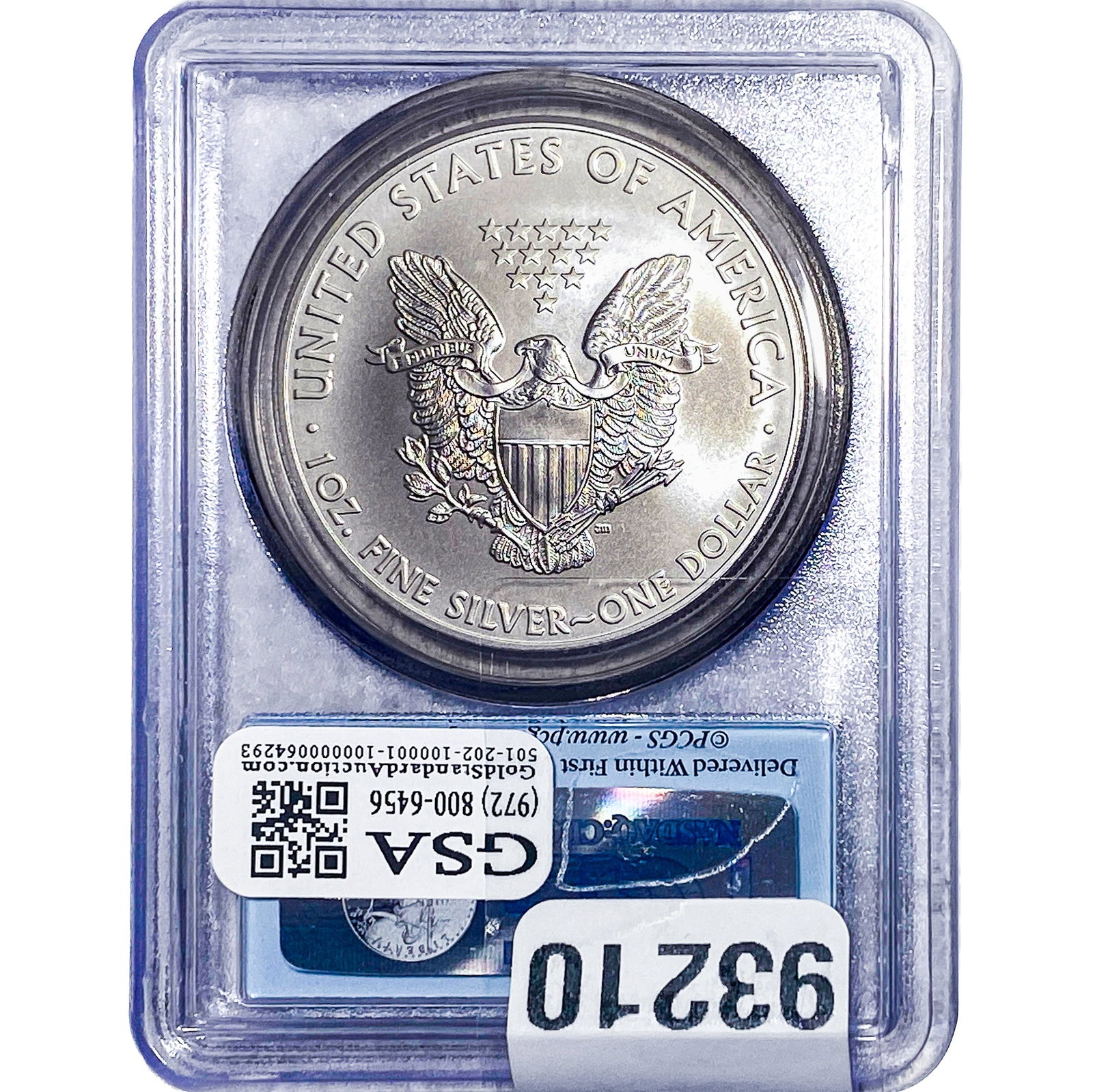 2011 Silver Eagle PCGS MS69 - 2