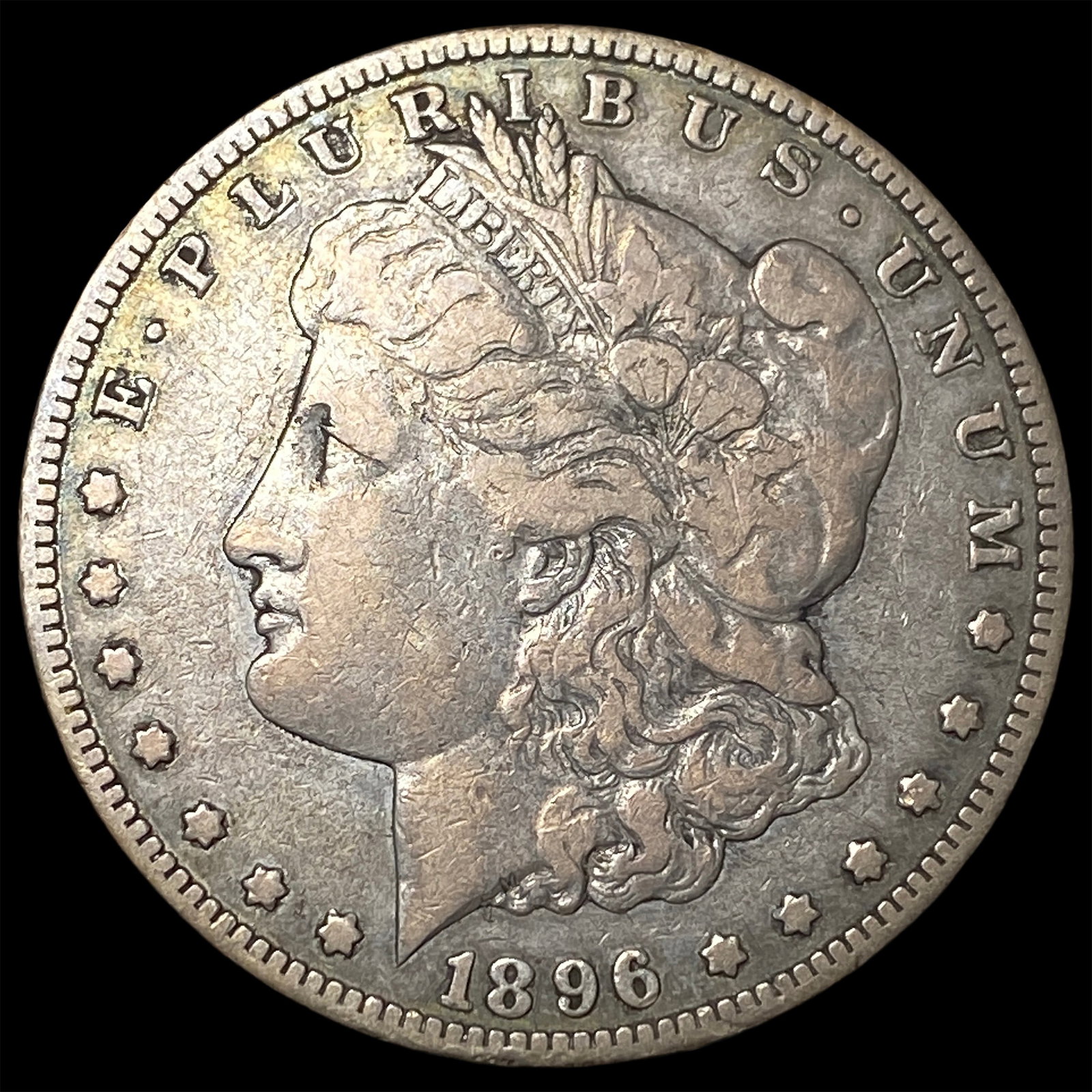 1896 Morgan Silver Dollar LIGHTLY CIRCULATED: 1896 Morgan Silver Dollar LIGHTLY CIRCULATED
